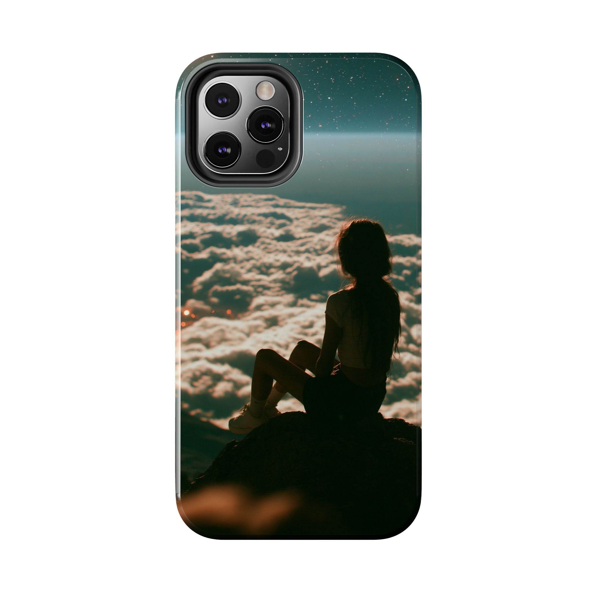 Lonely girl phone case