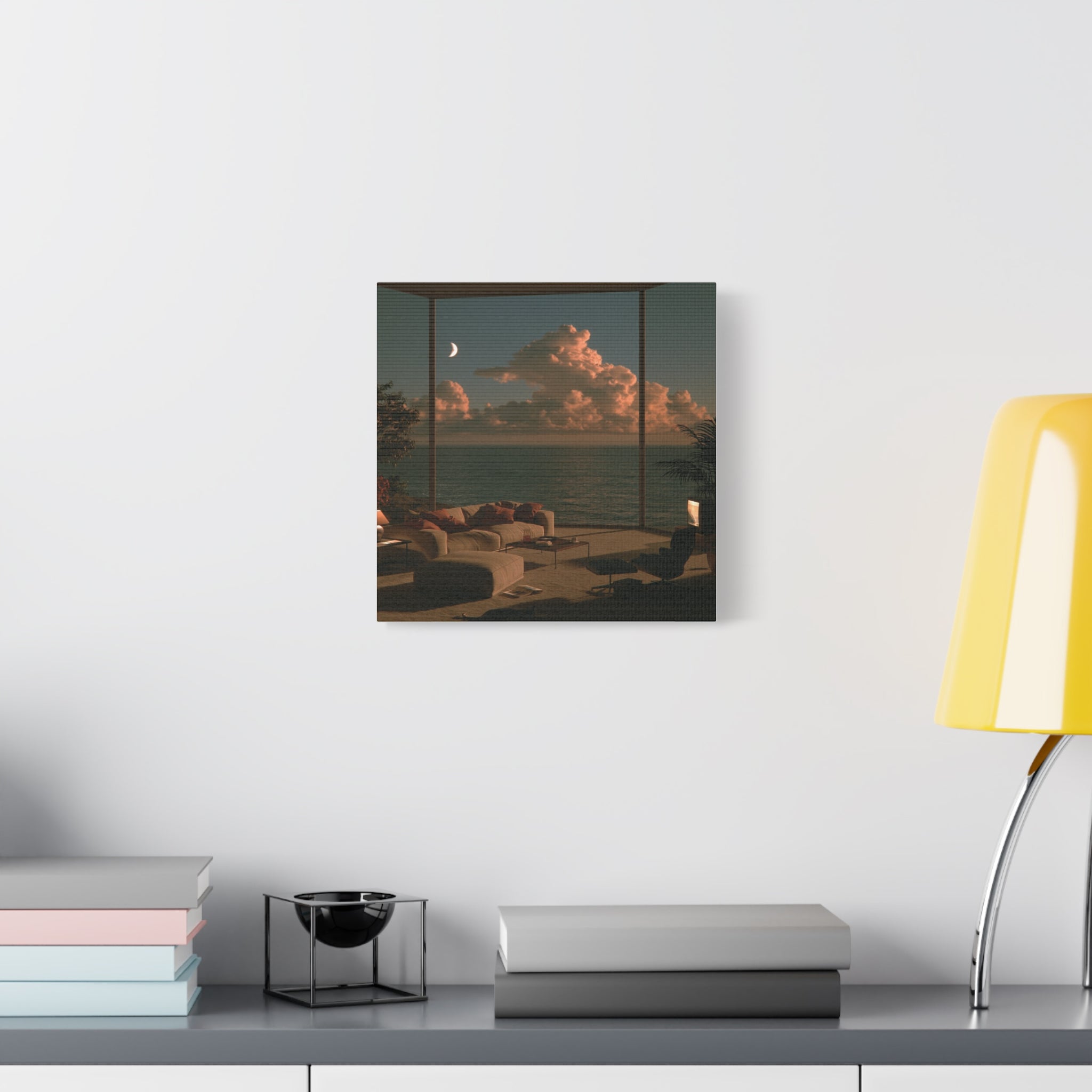 Serenity matte canvas print