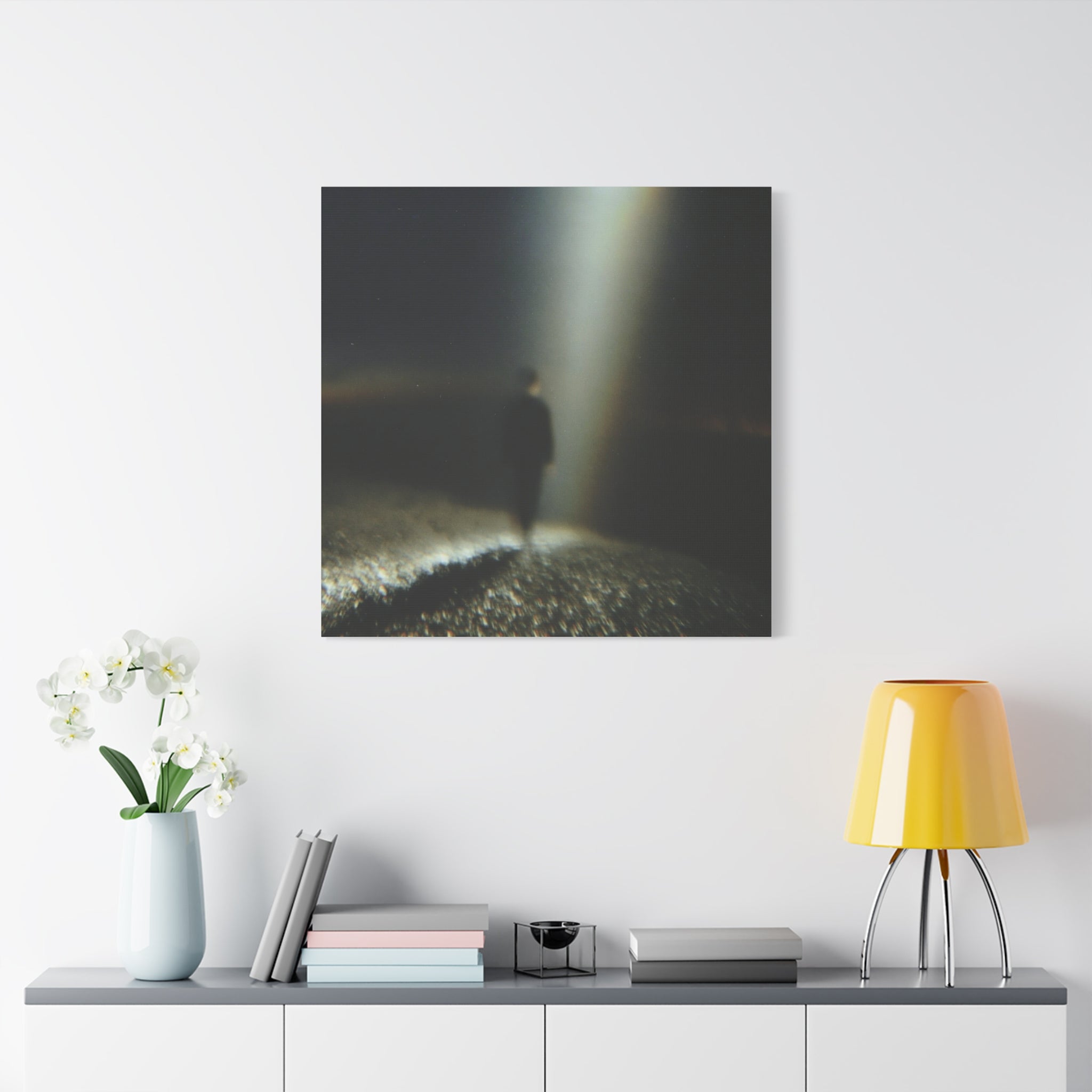 Lost matte Canvas print