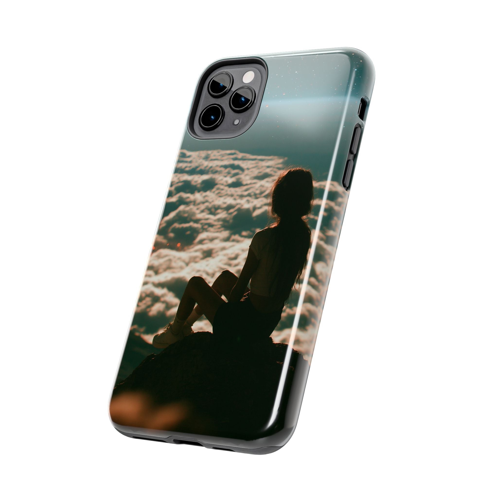 Lonely girl phone case