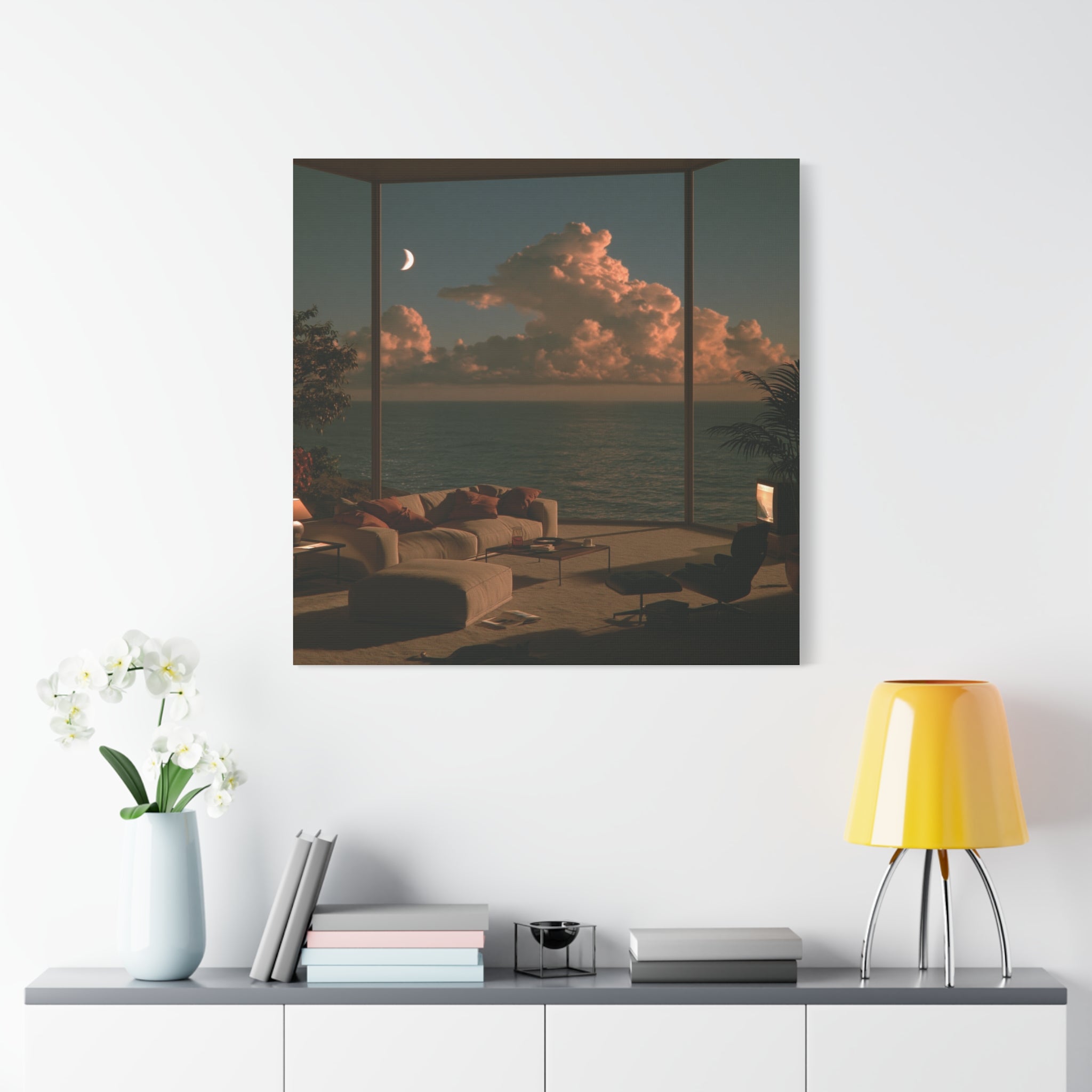 Serenity matte canvas print