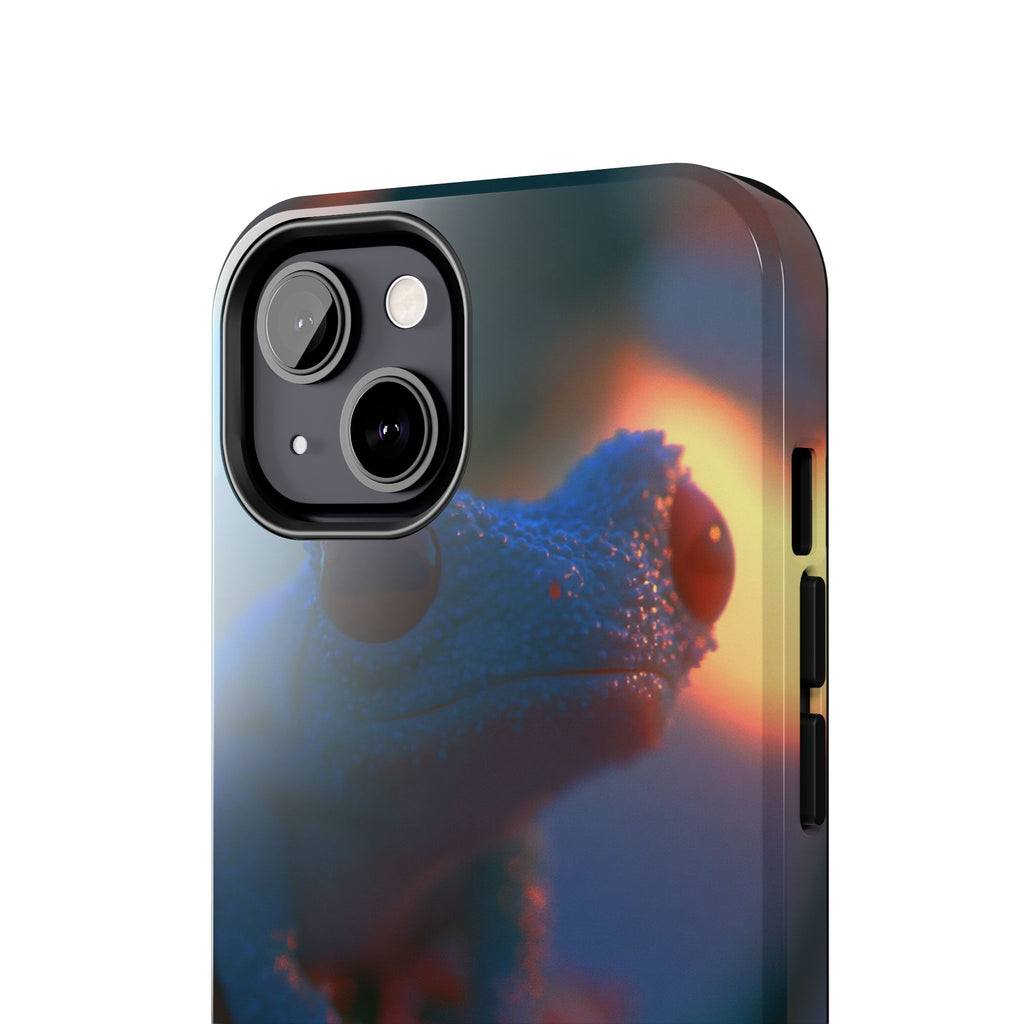 Sunset treefrog phone case