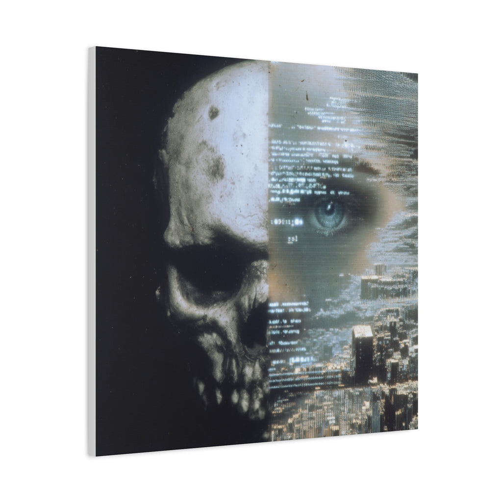 Dichotomy matte Canvas print