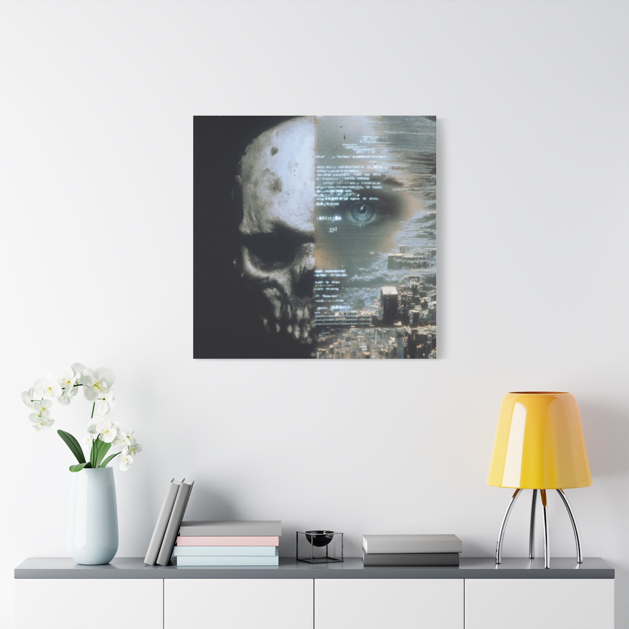 Dichotomy matte Canvas print