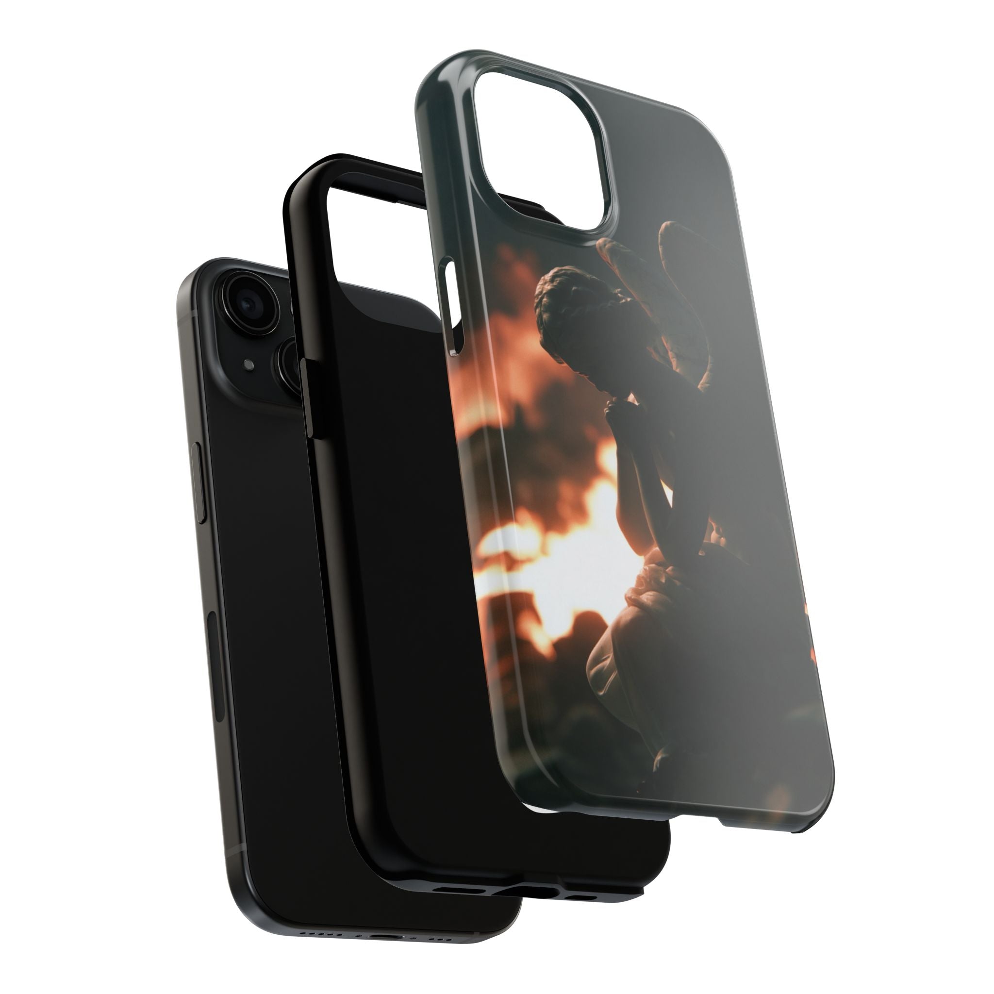 Mourning angel phone case