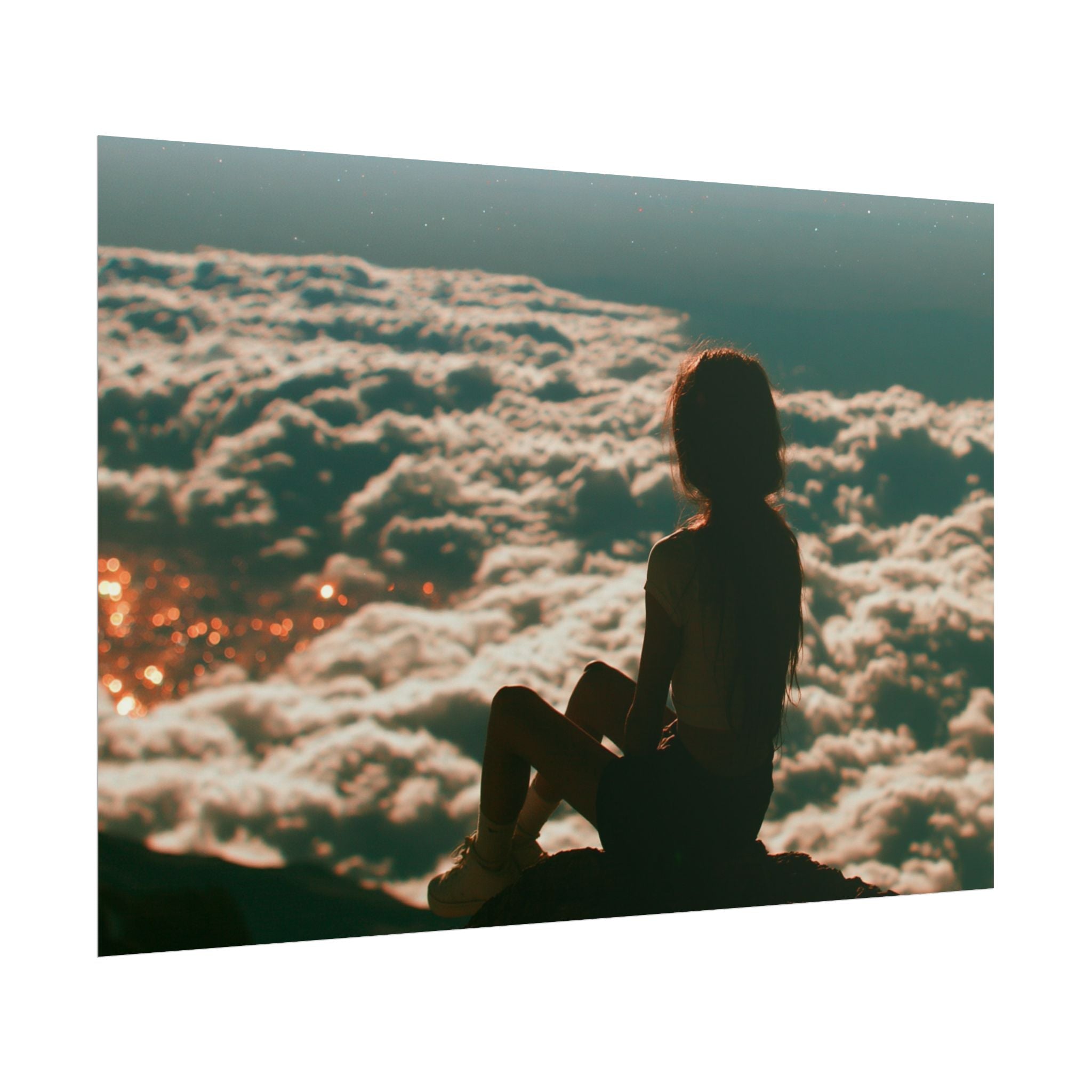 Lonely girl poster