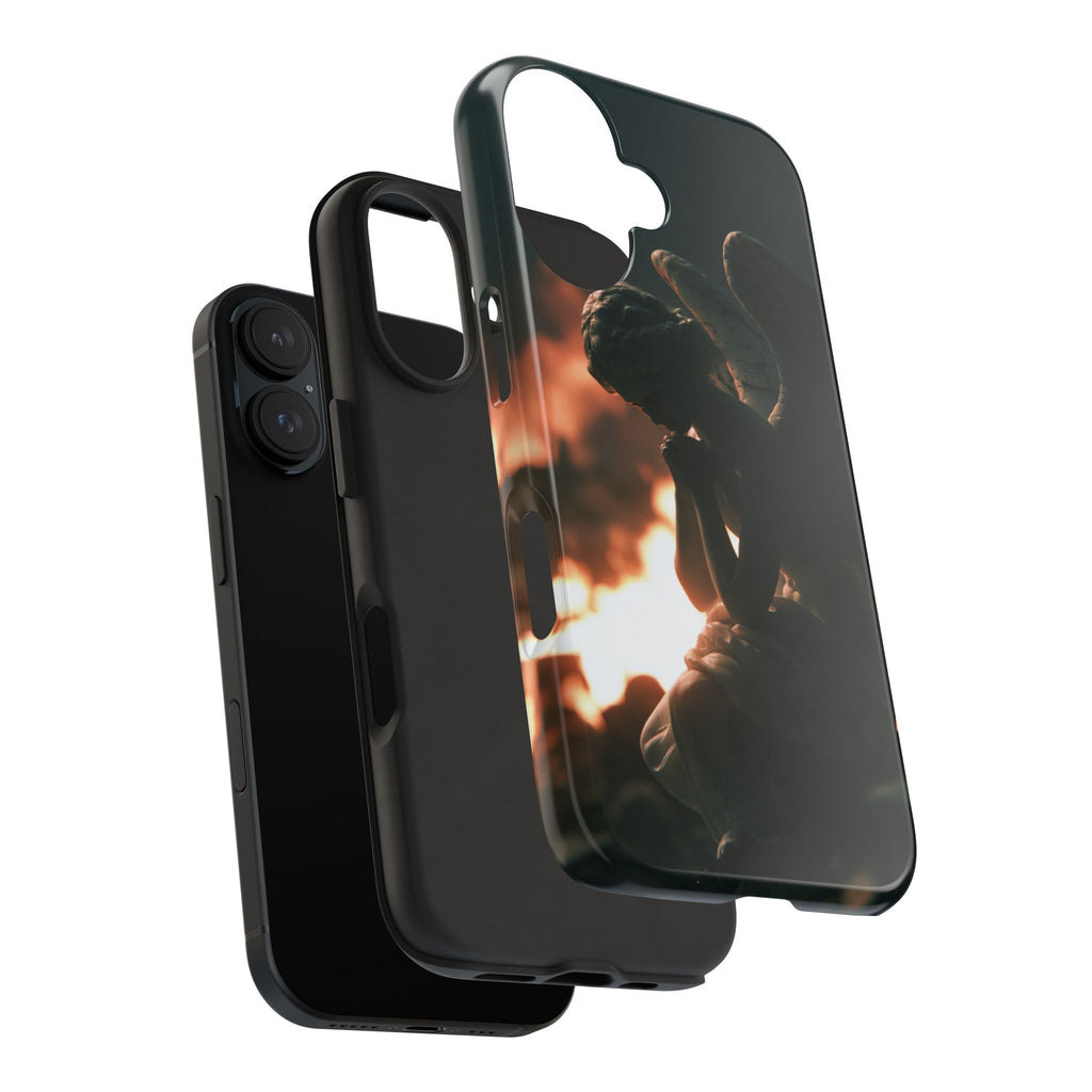 Mourning angel phone case