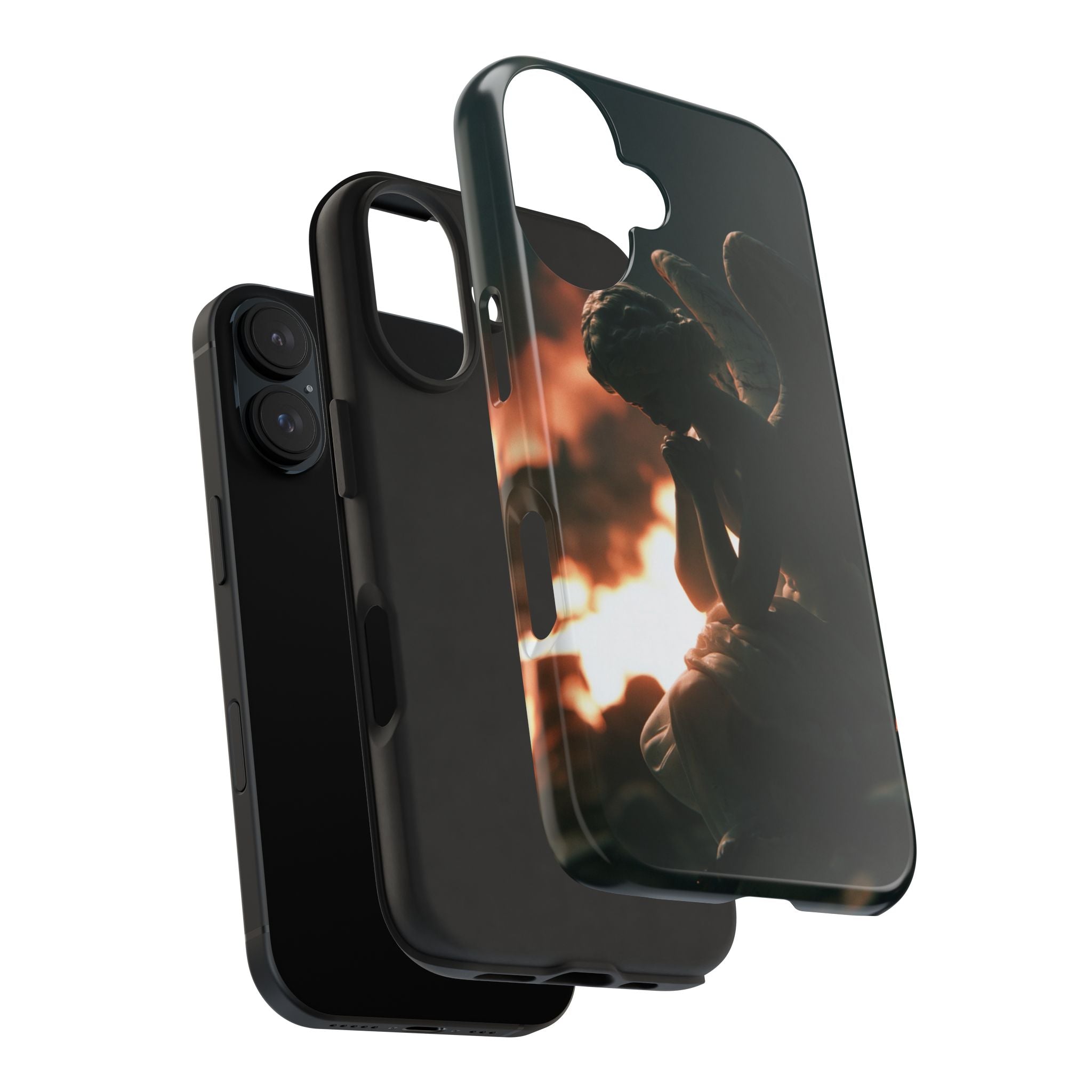 Mourning angel phone case
