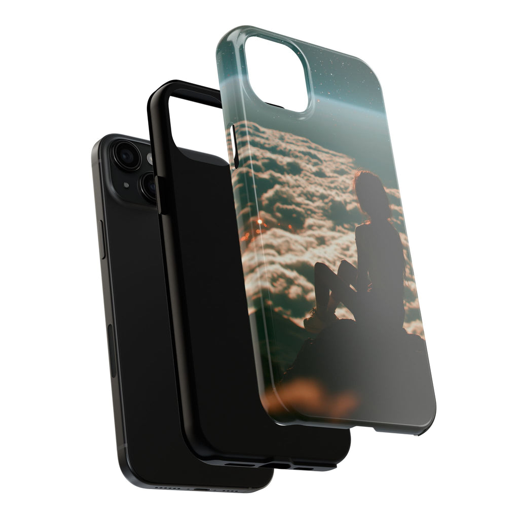 Lonely girl phone case