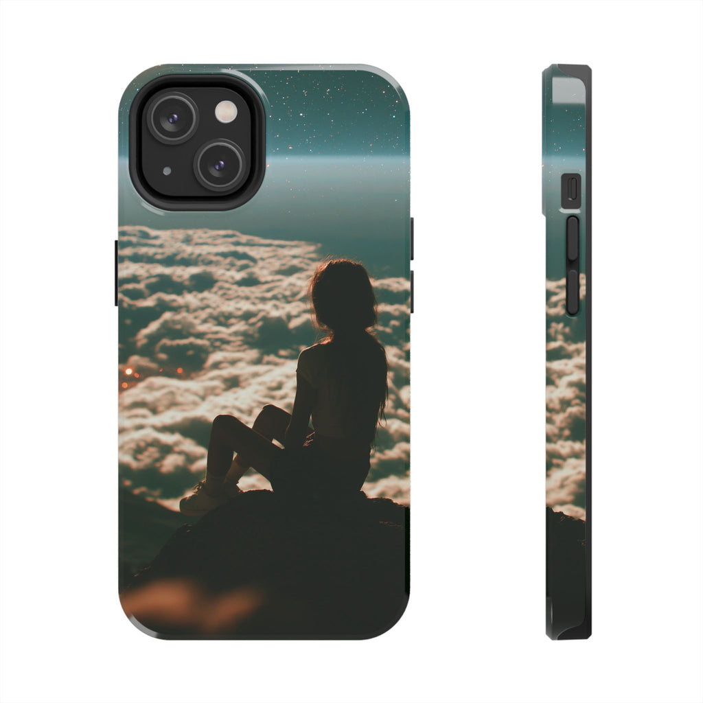 Lonely girl phone case