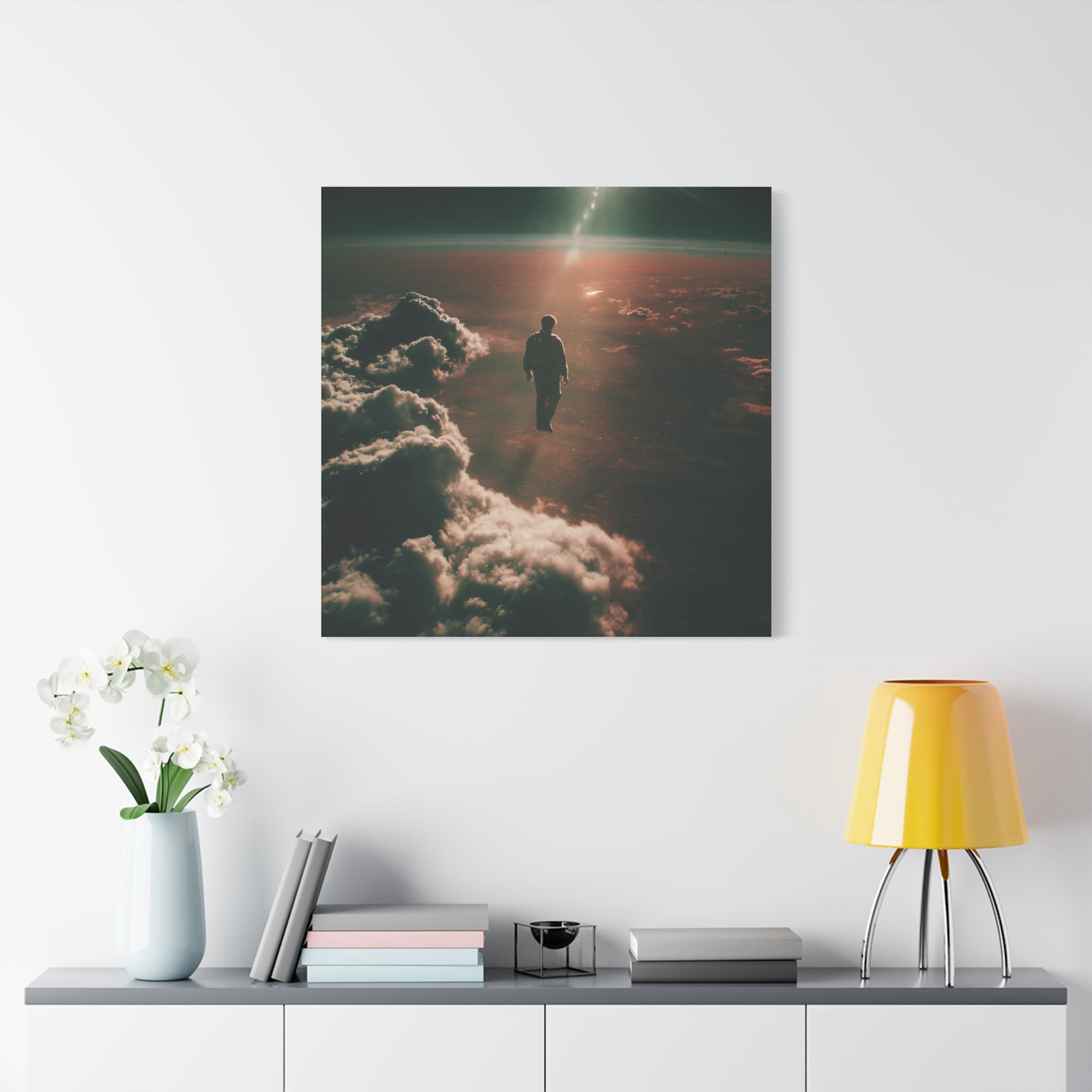 Wanderer matte Canvas print