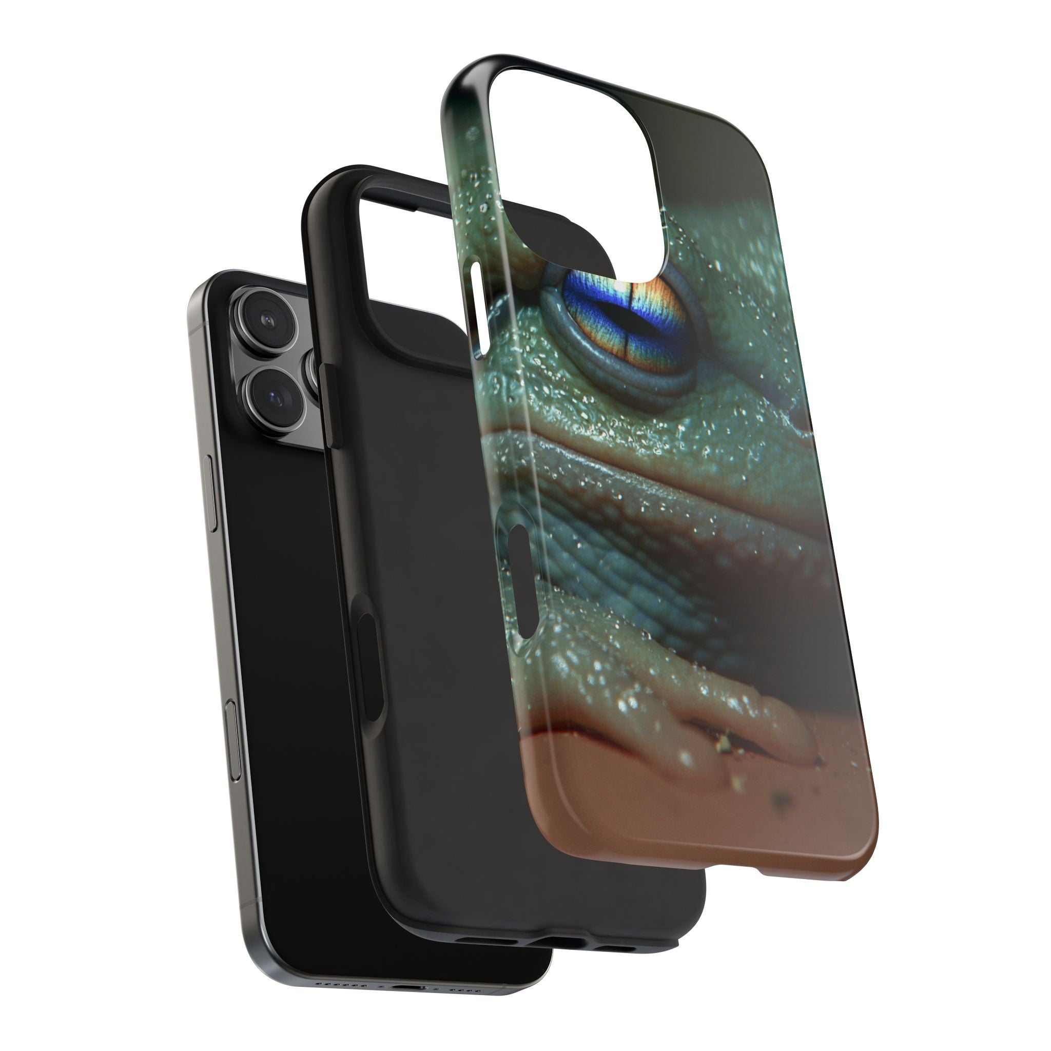 Trippy frog phone case
