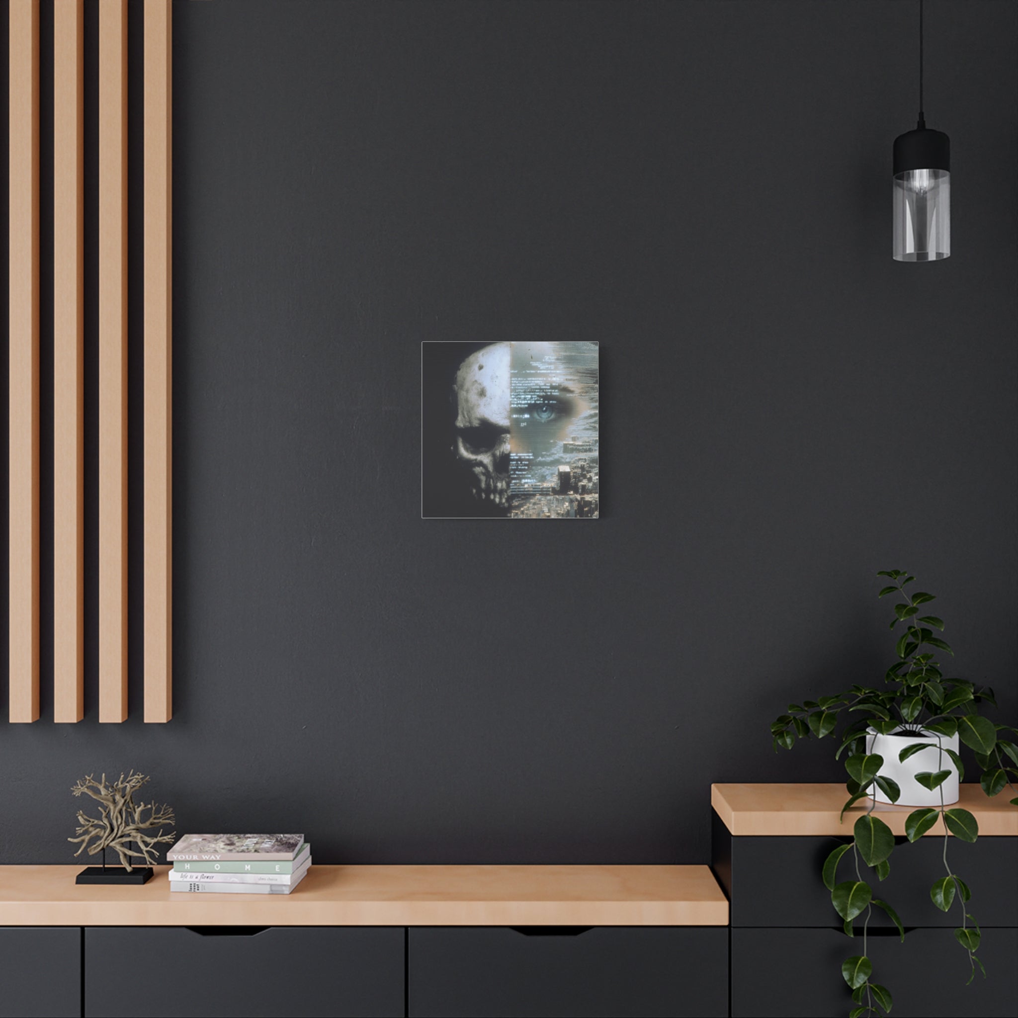 Dichotomy matte Canvas print
