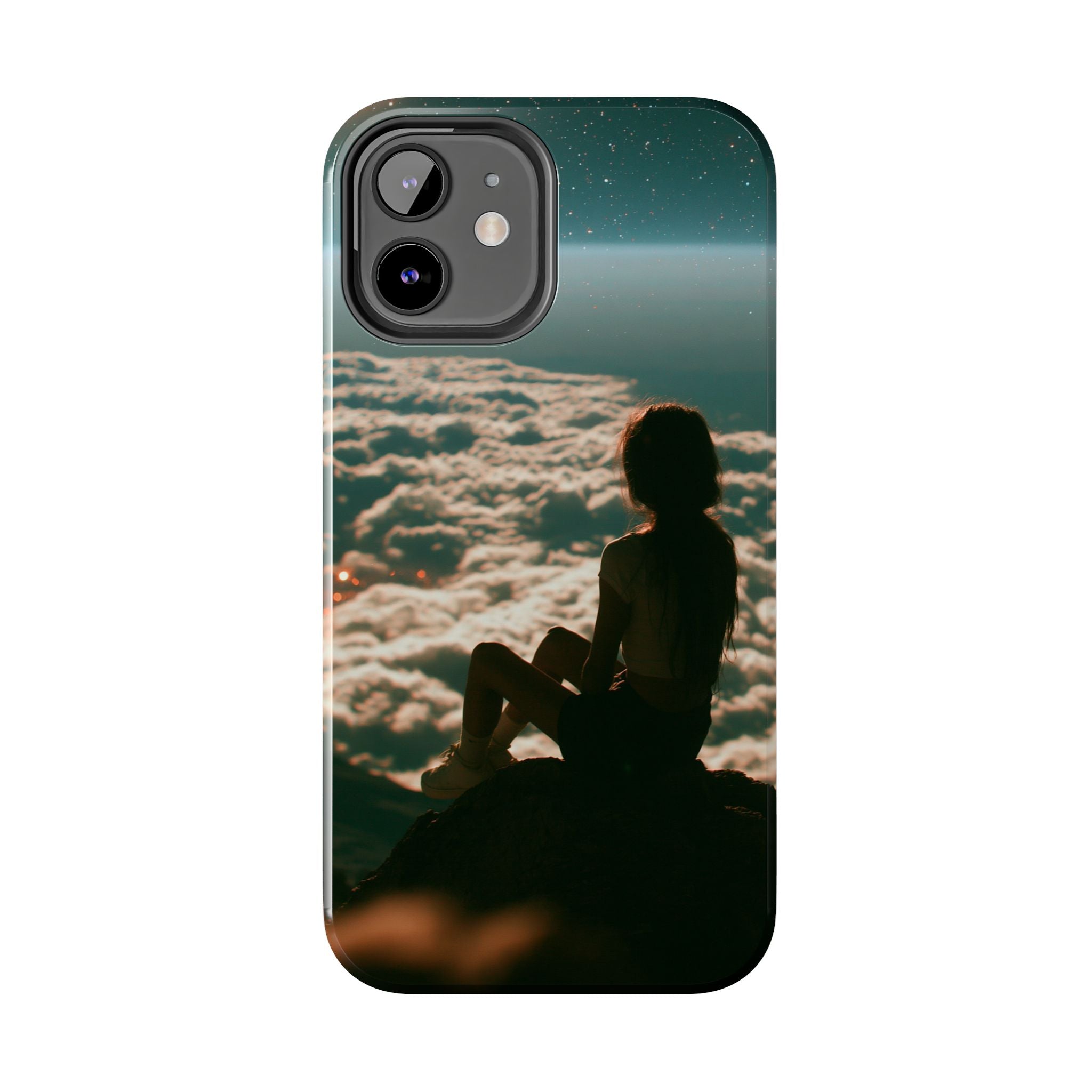 Lonely girl phone case