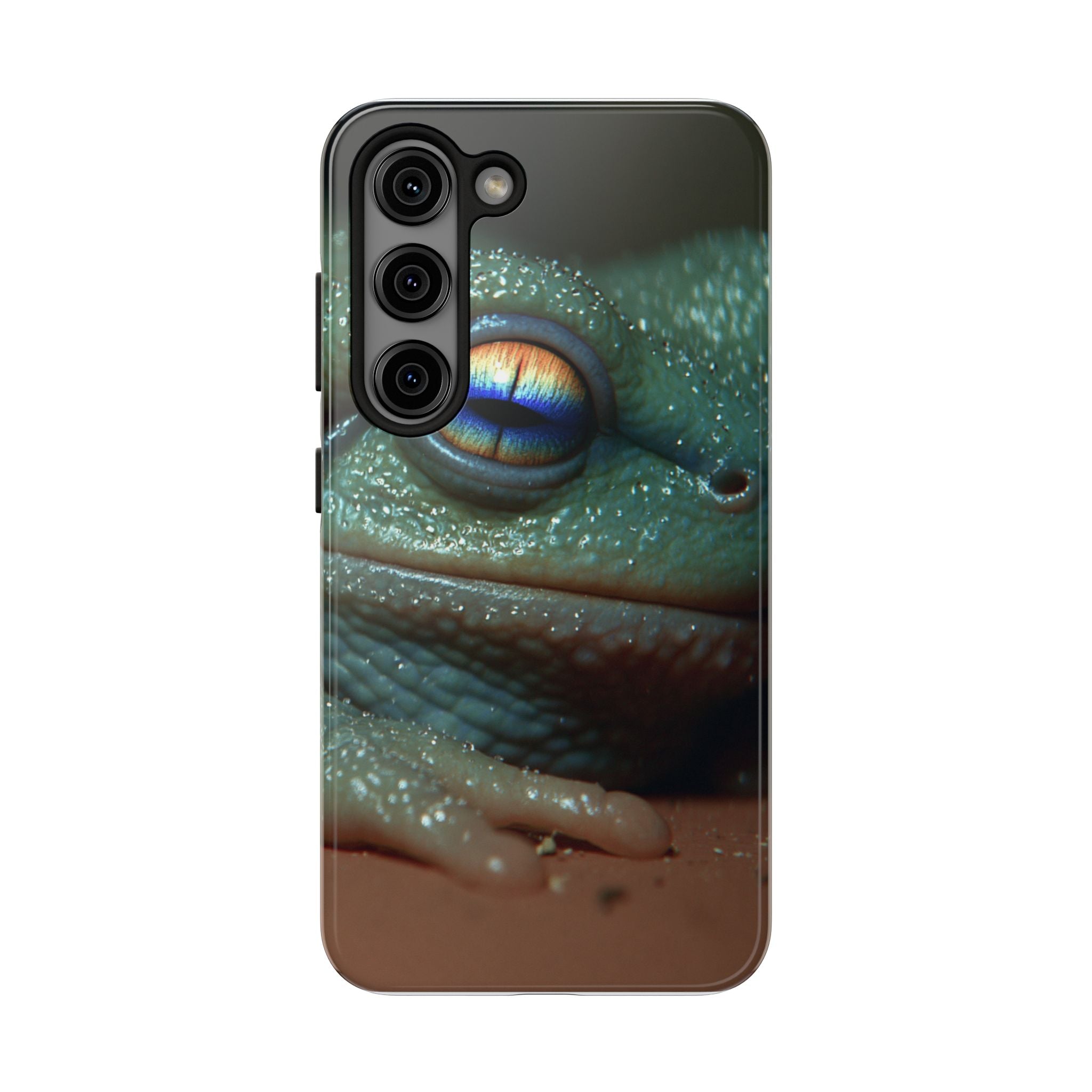 Trippy frog phone case