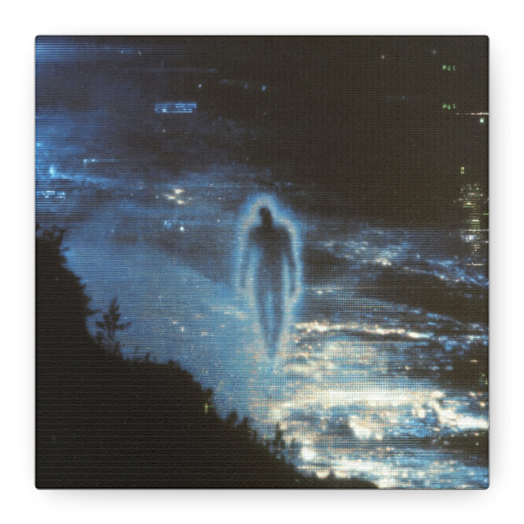 Digital soul matte canvas print