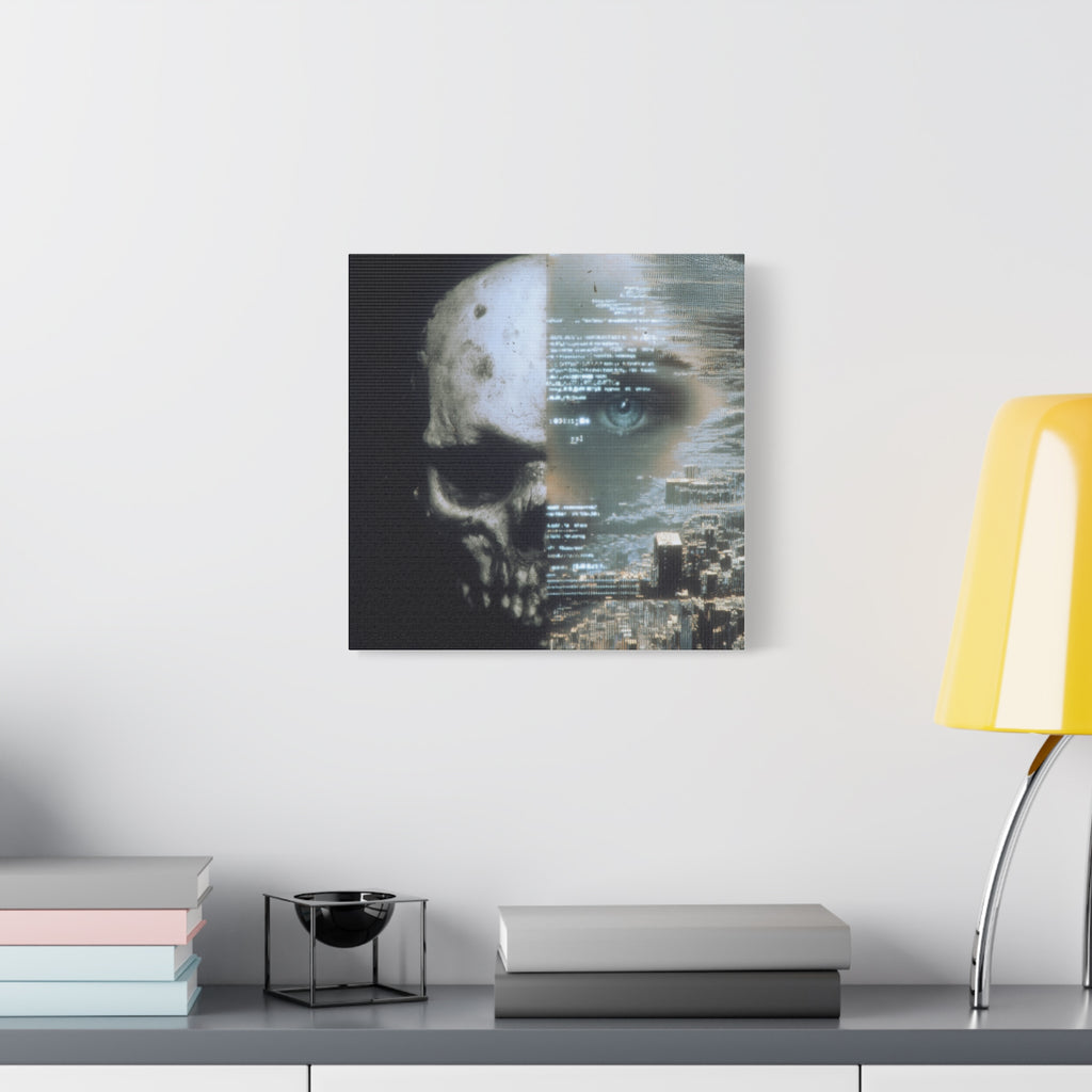 Dichotomy matte Canvas print