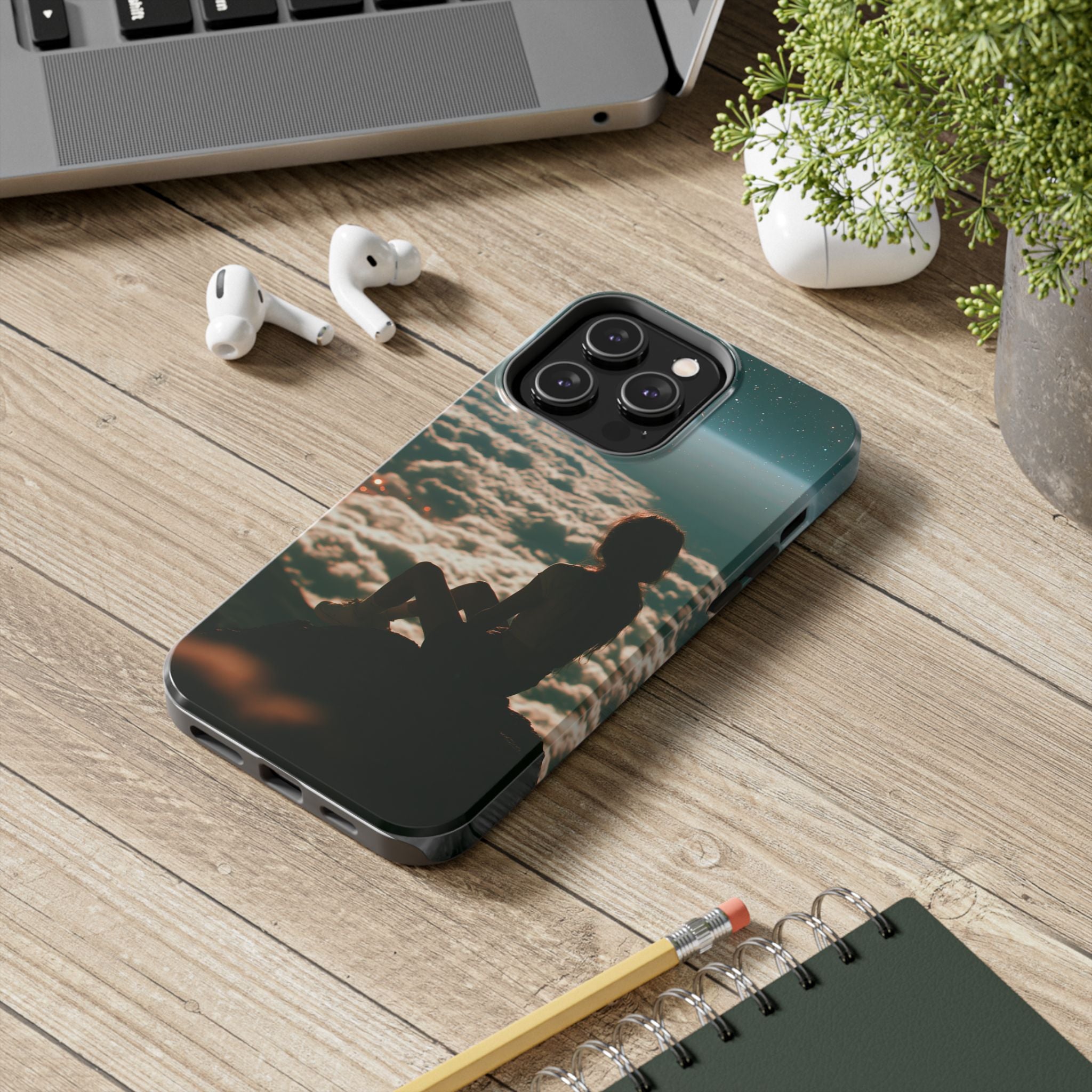 Lonely girl phone case