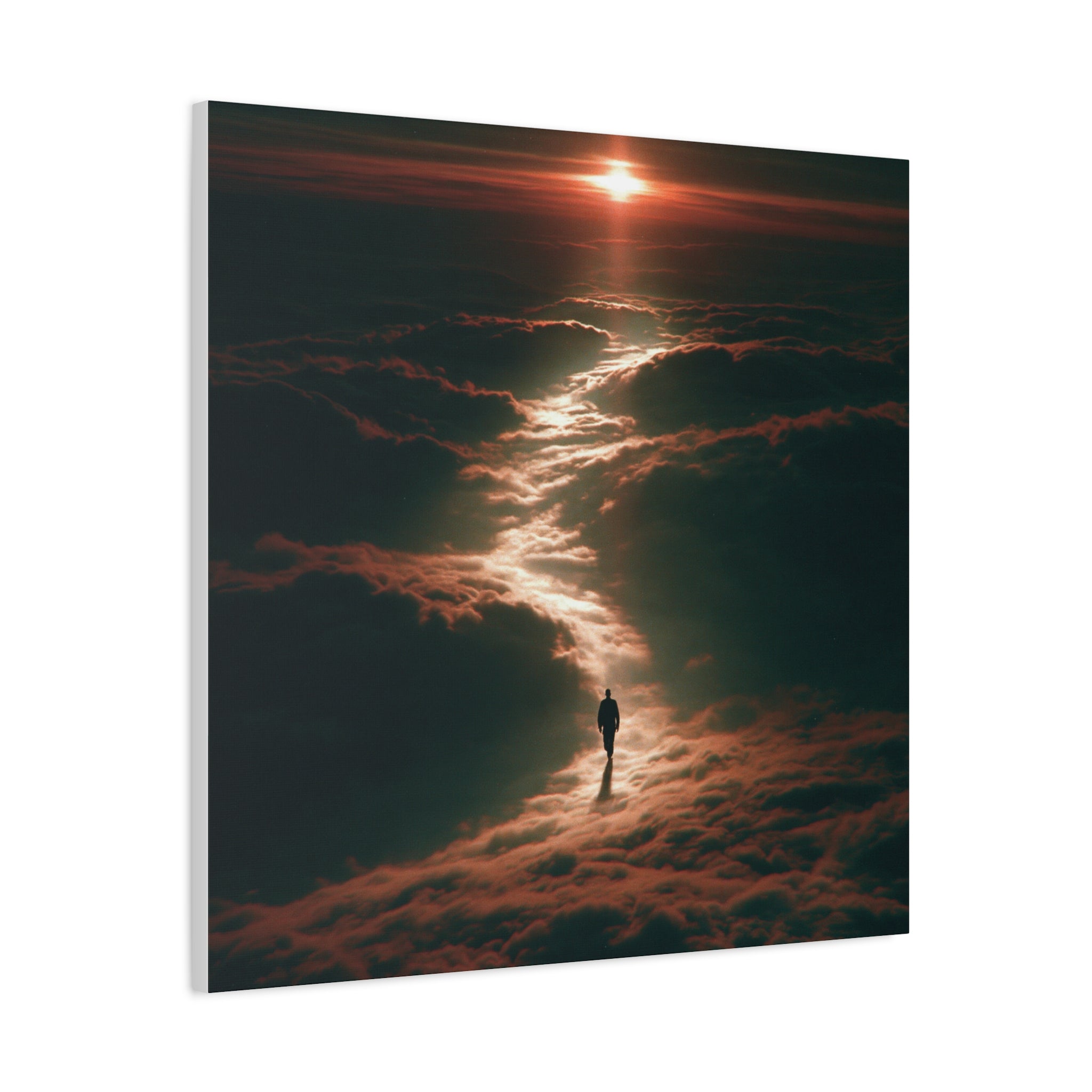 Cloud walker matte canvas print