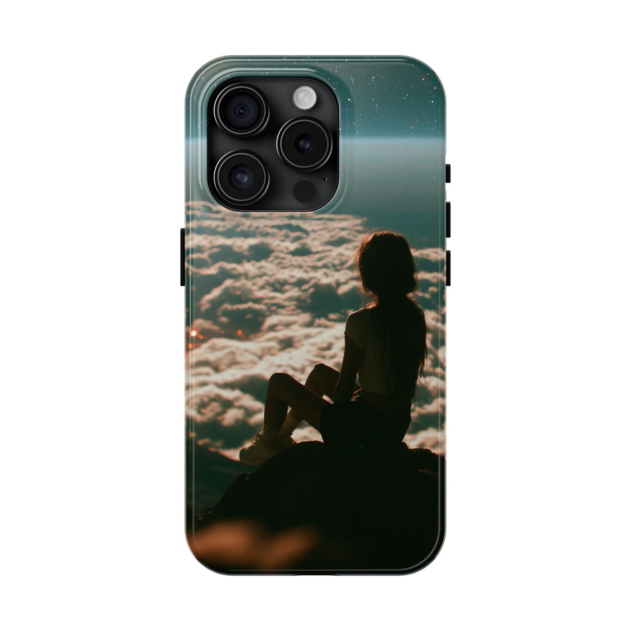 Lonely girl phone case