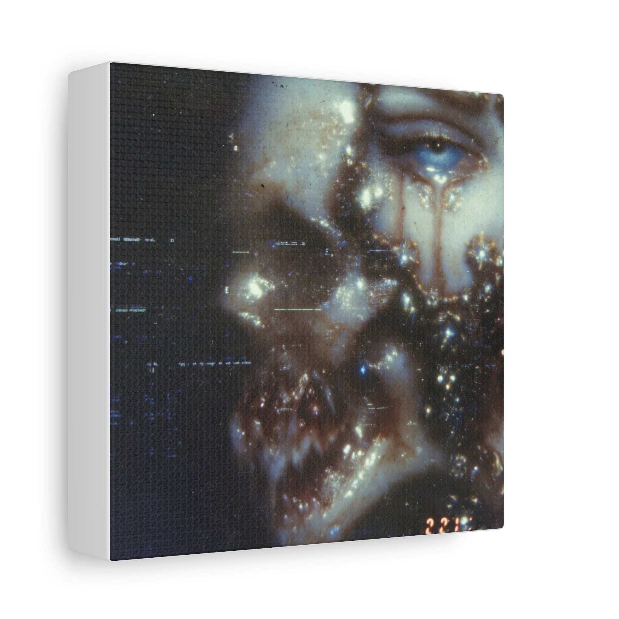 Devastation matte Canvas print