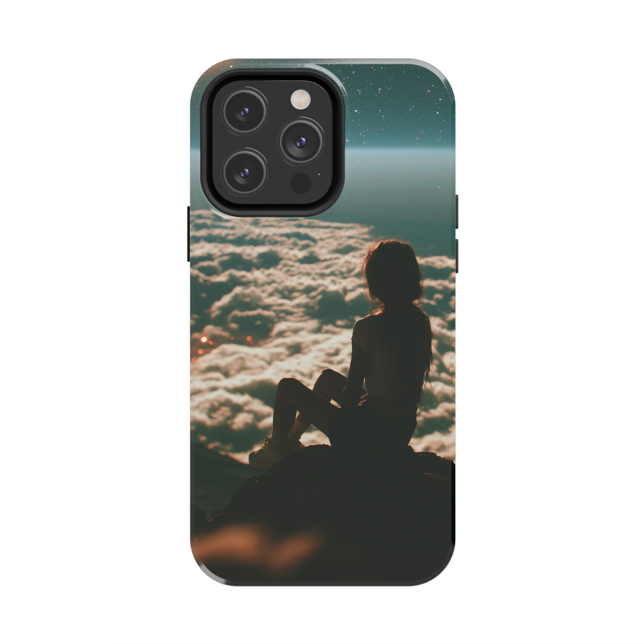 Lonely girl phone case