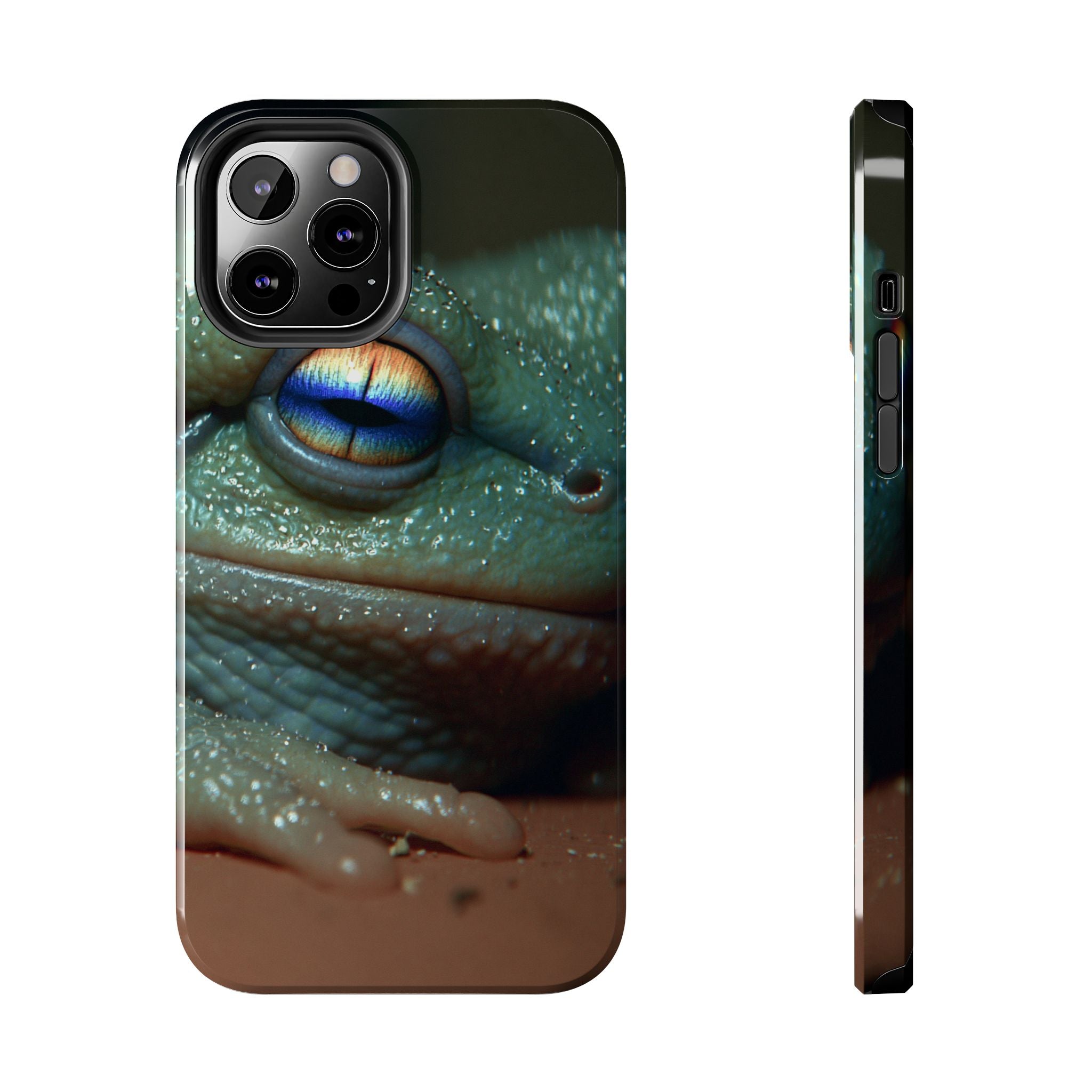 Trippy frog phone case