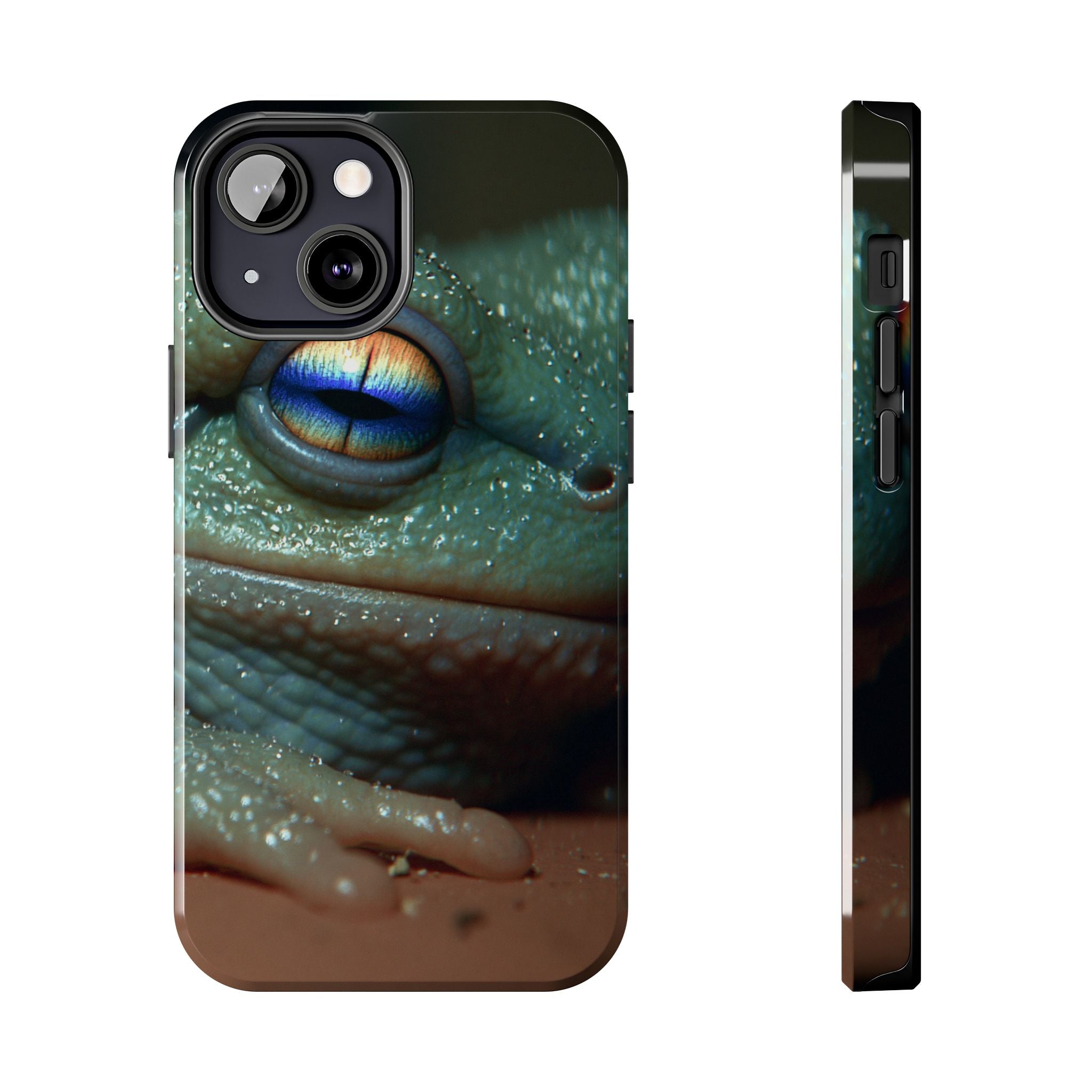 Trippy frog phone case