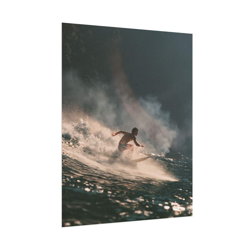 Wave catcher poster