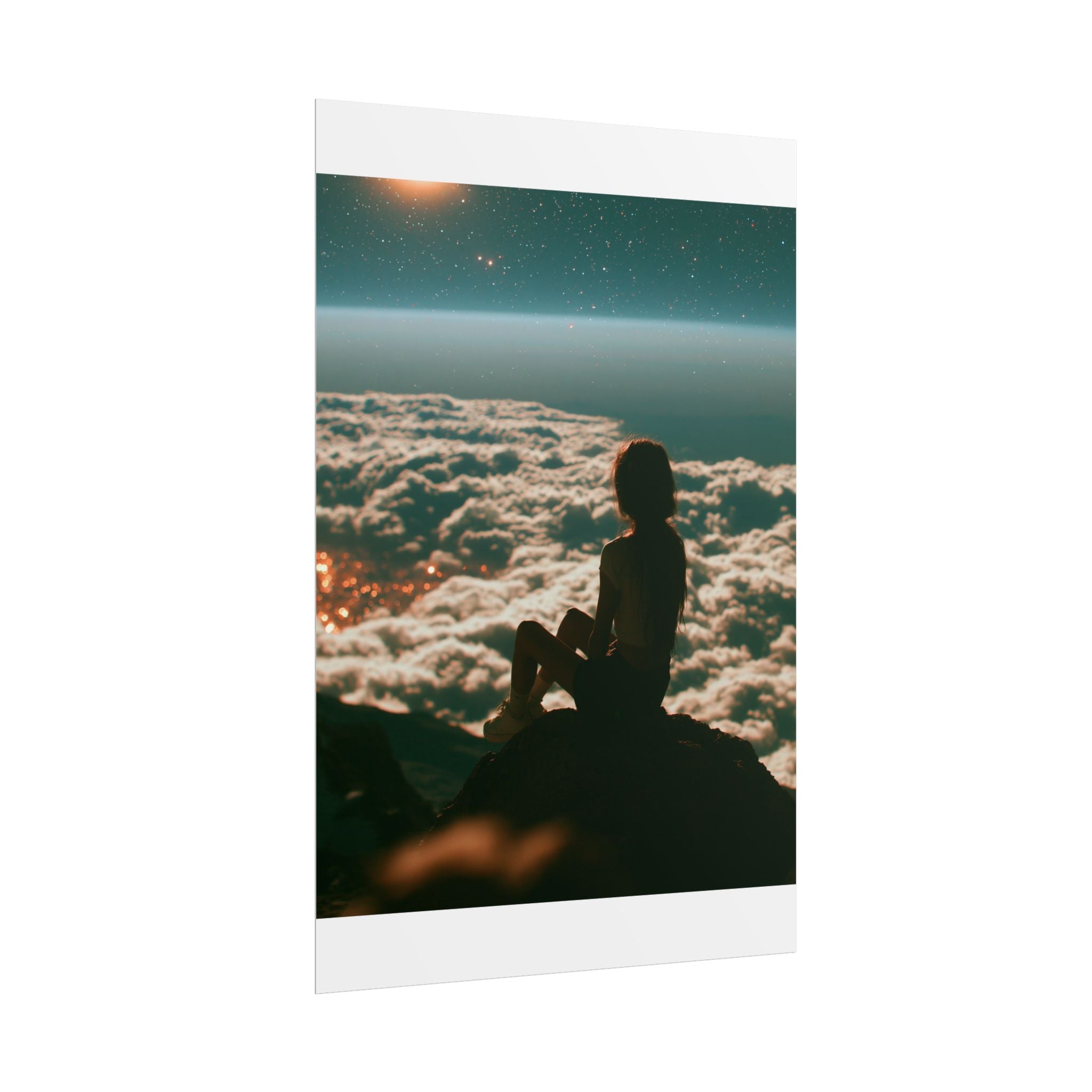 Lonely girl poster