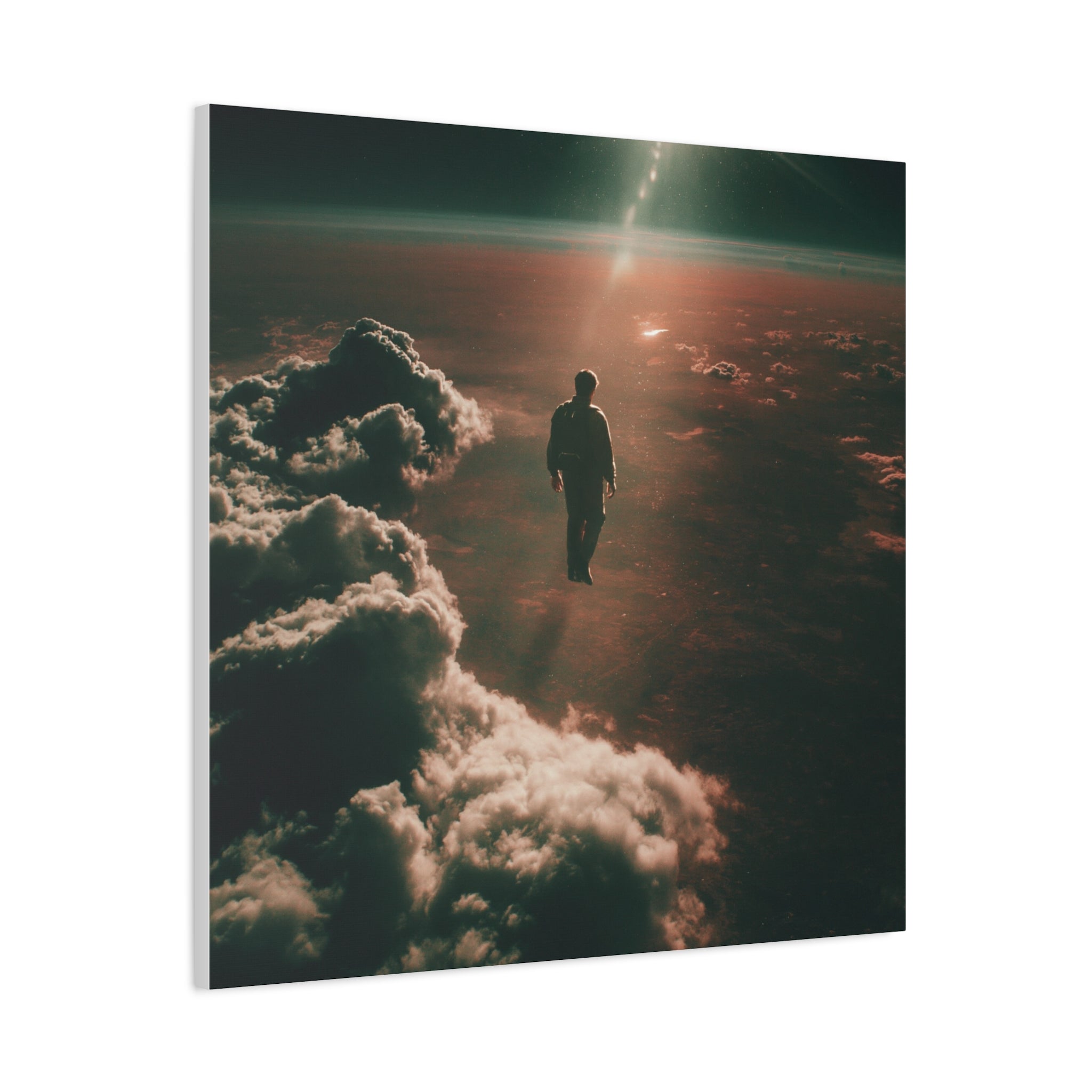 Wanderer matte Canvas print