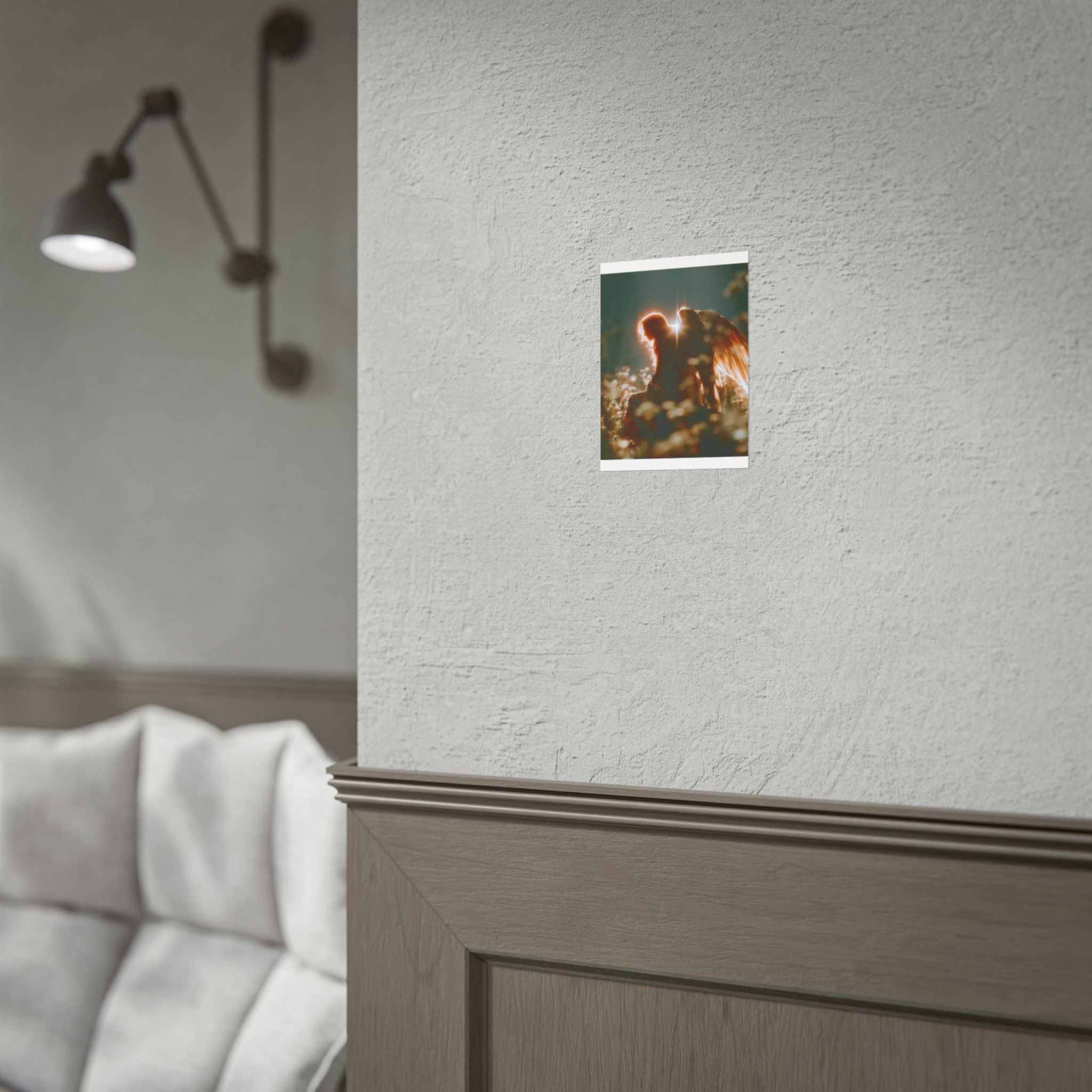 Thoughtful angel poster