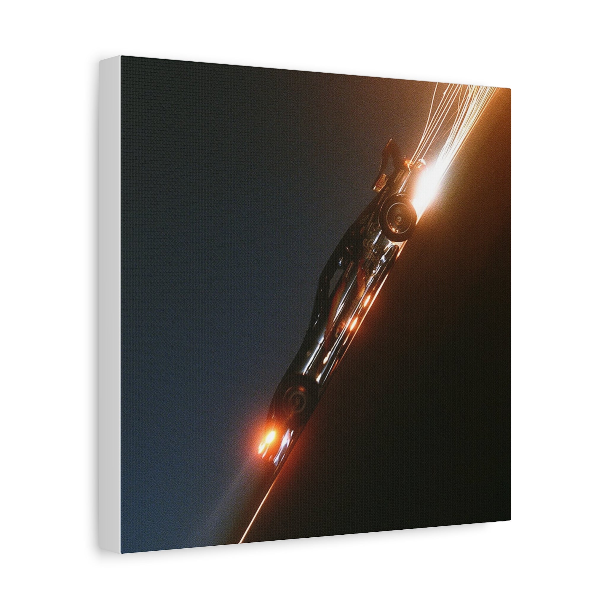 Speed matte canvas print