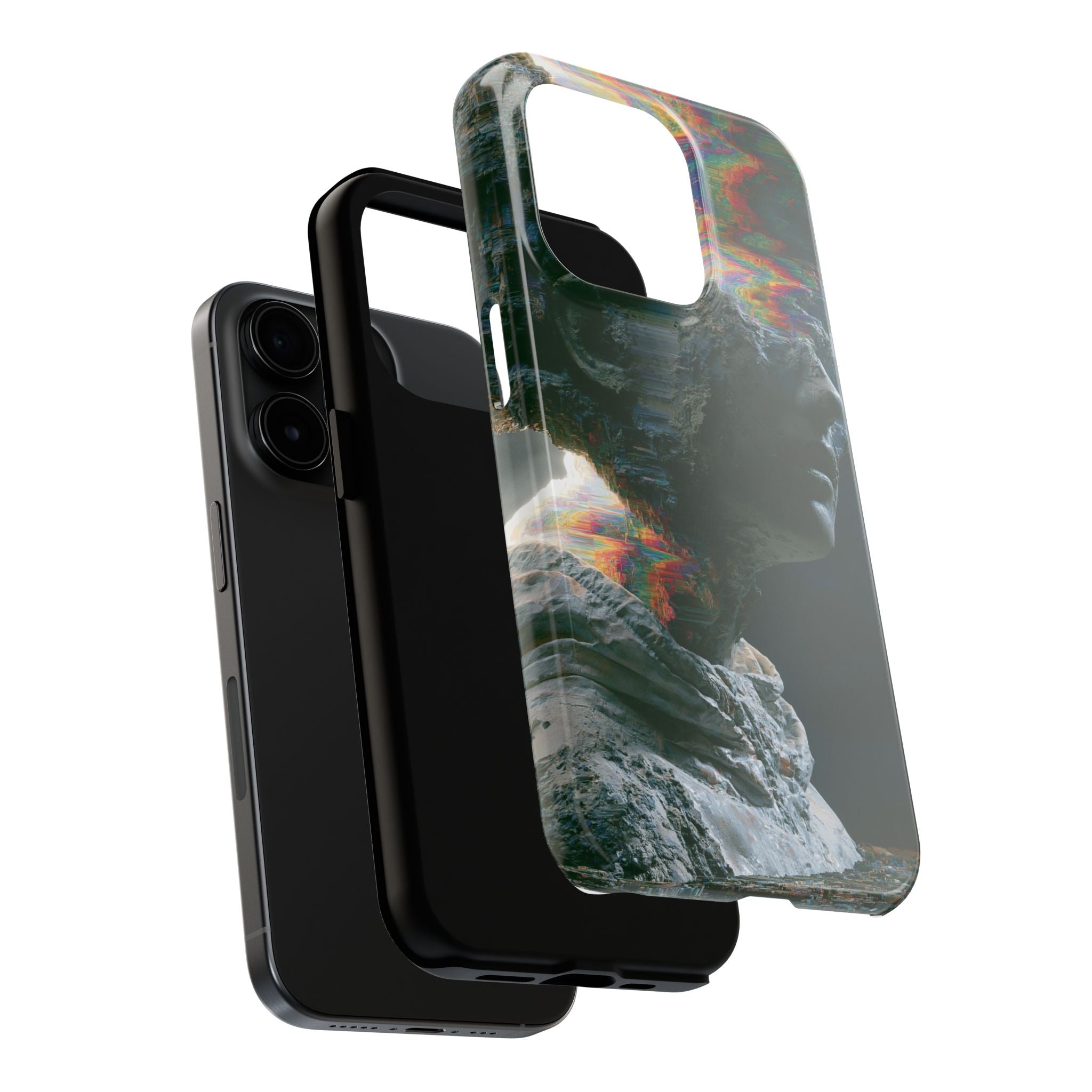Psychedelic headache phone case