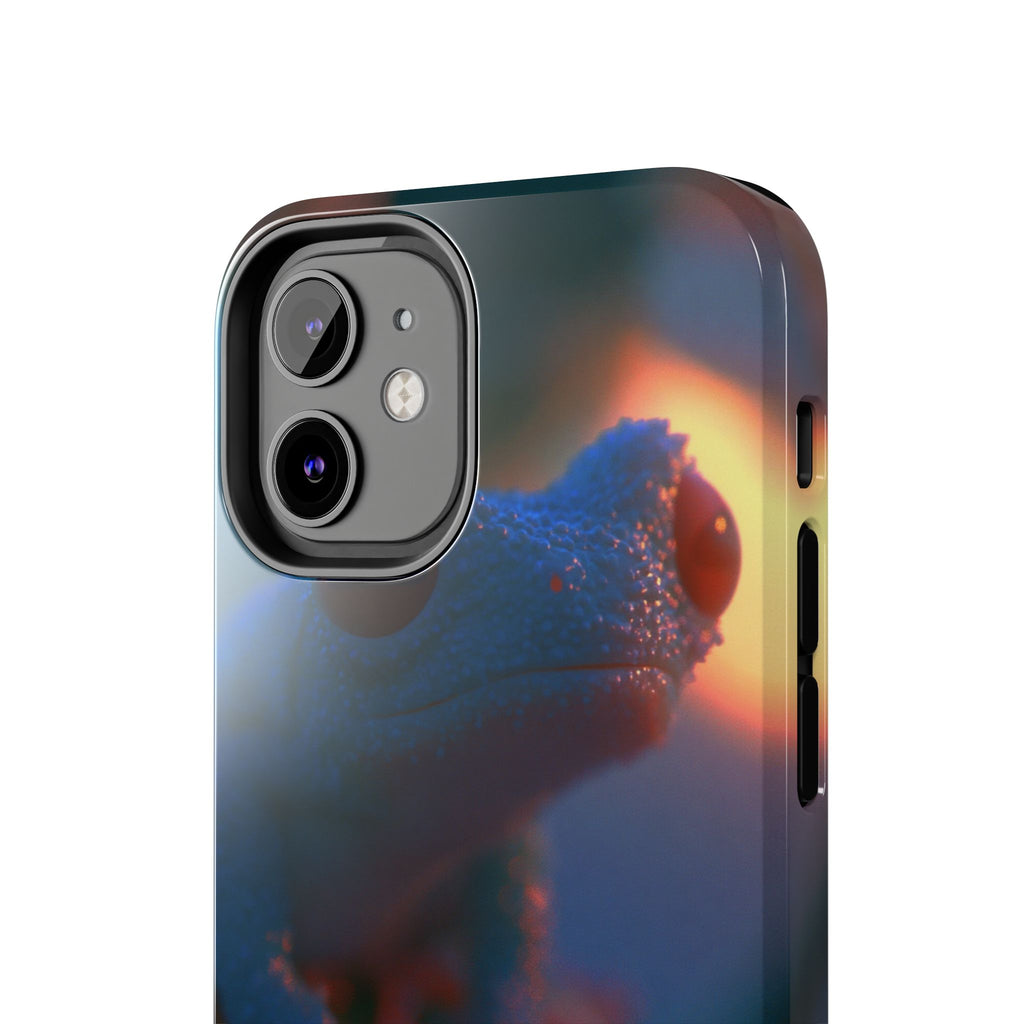 Sunset treefrog phone case