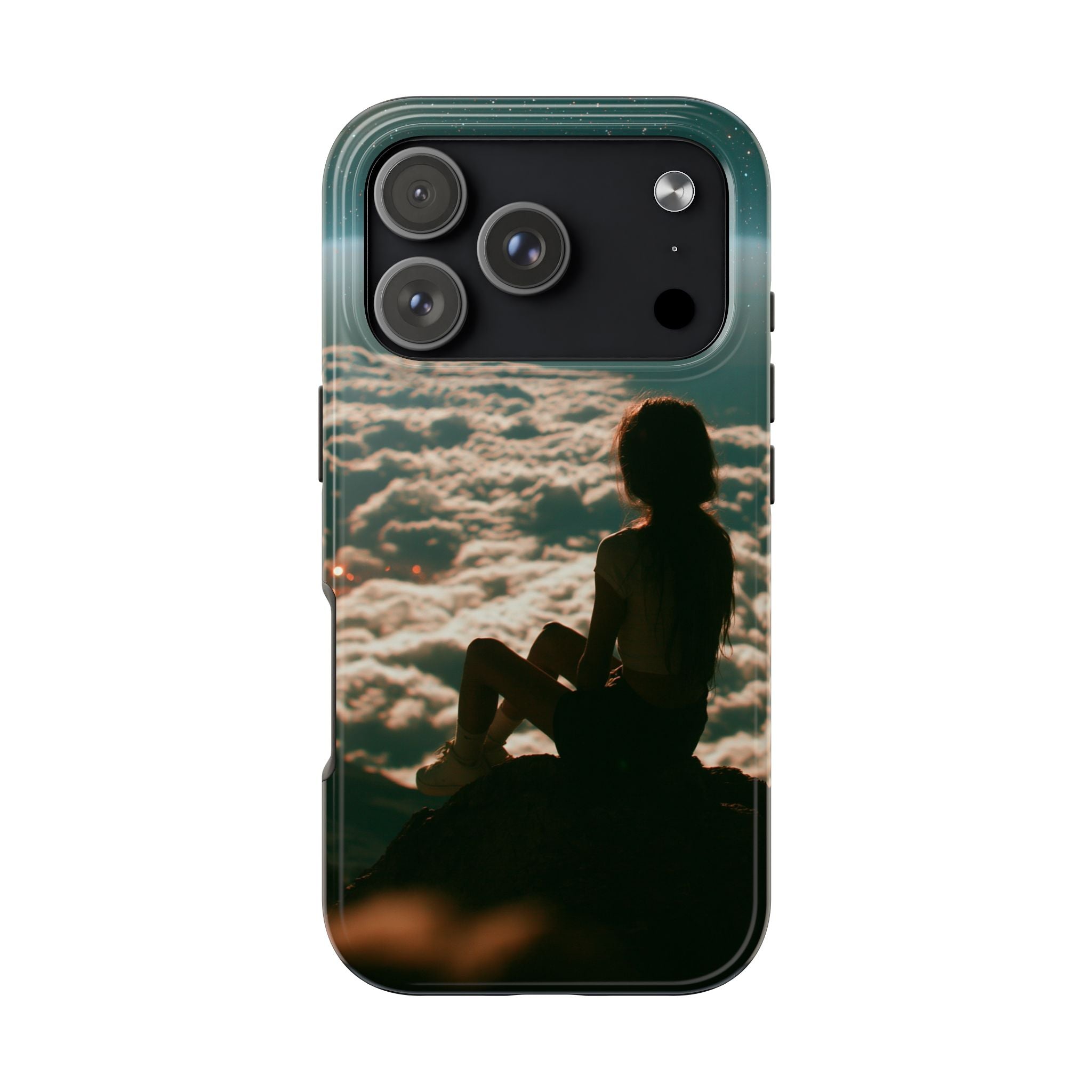 Lonely girl phone case