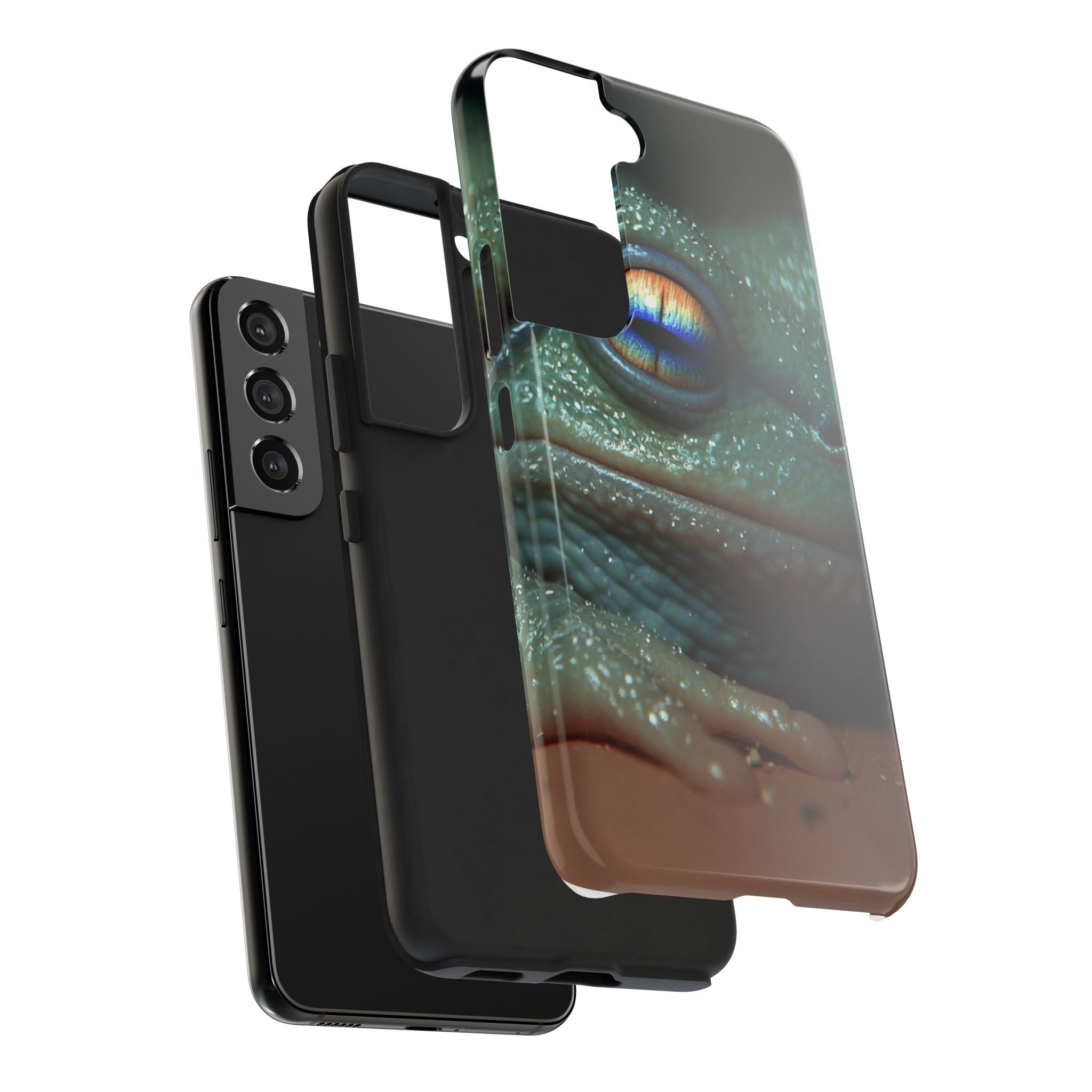 Trippy frog phone case