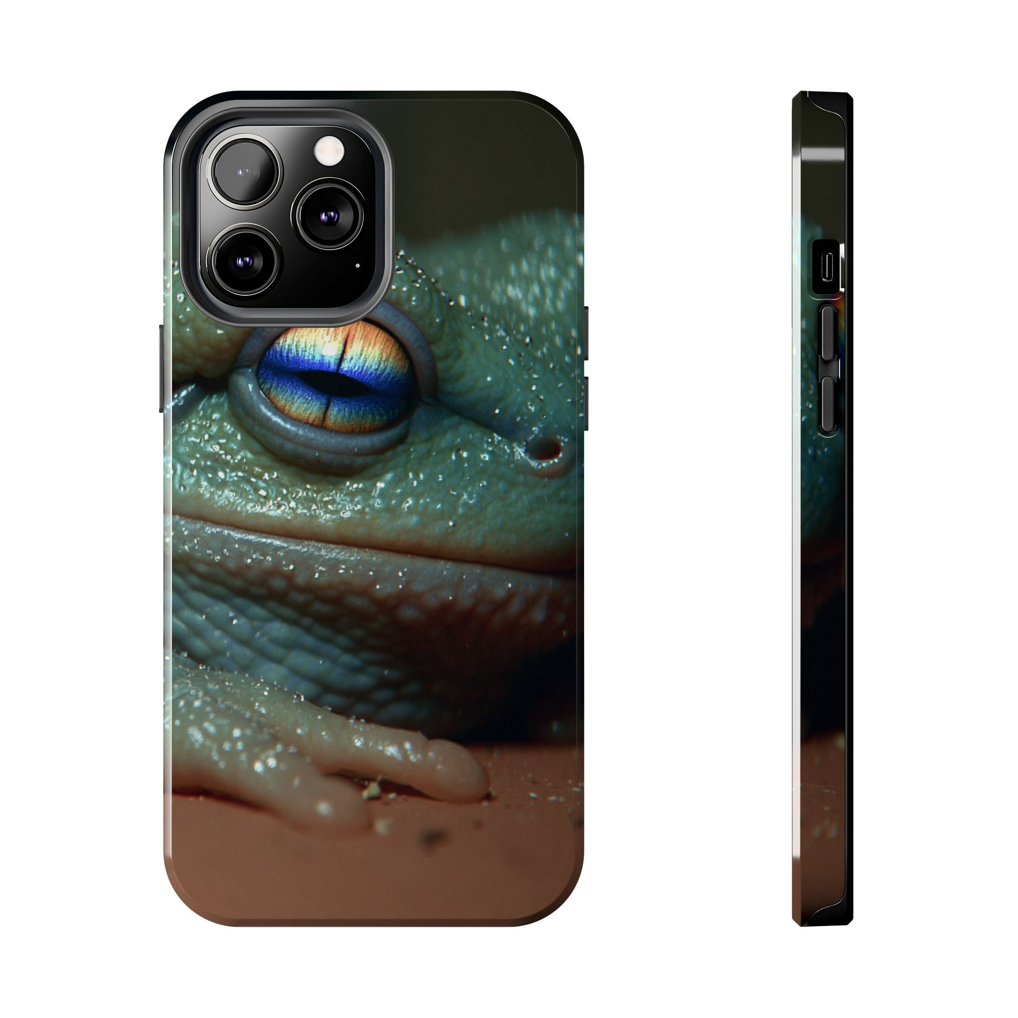Trippy frog phone case