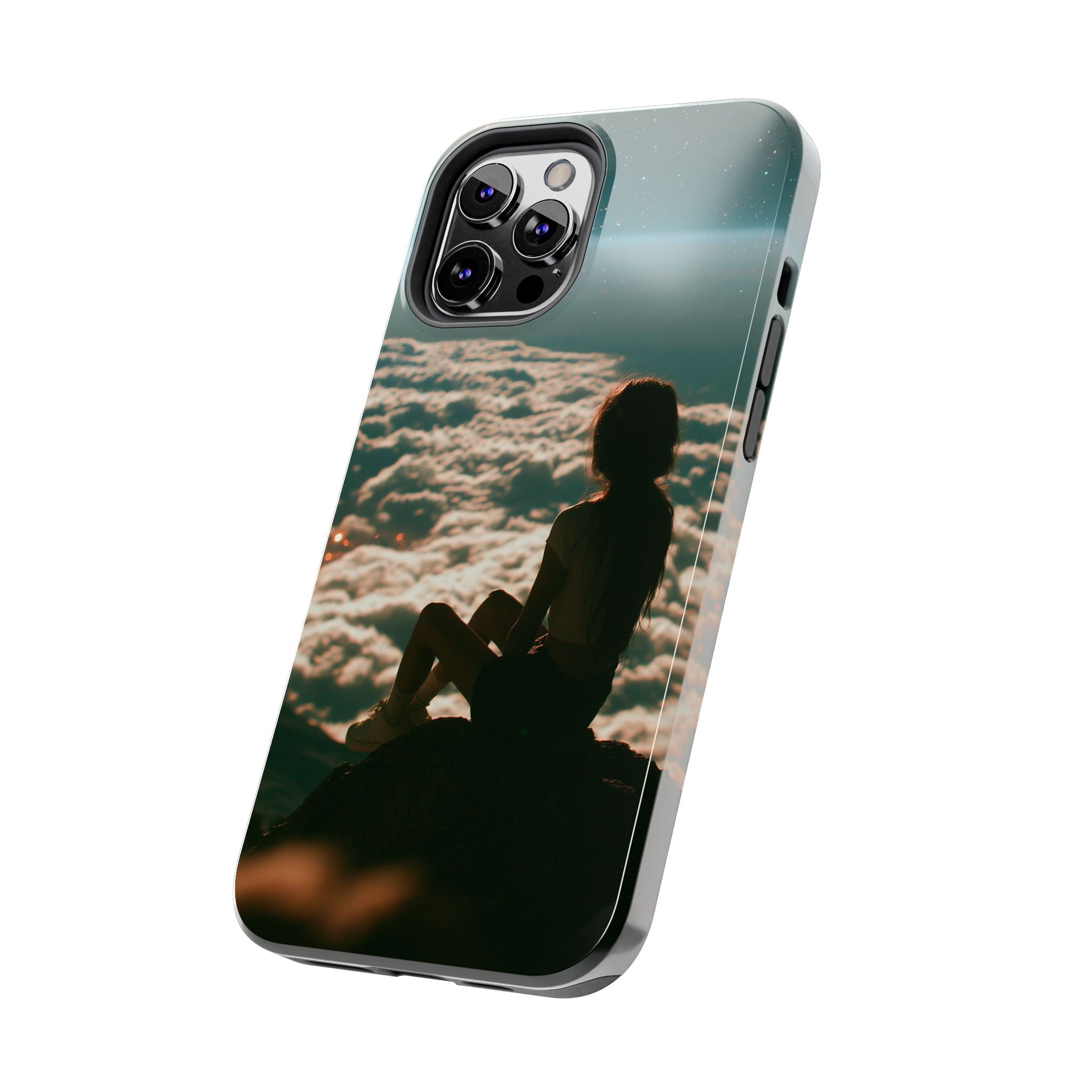 Lonely girl phone case