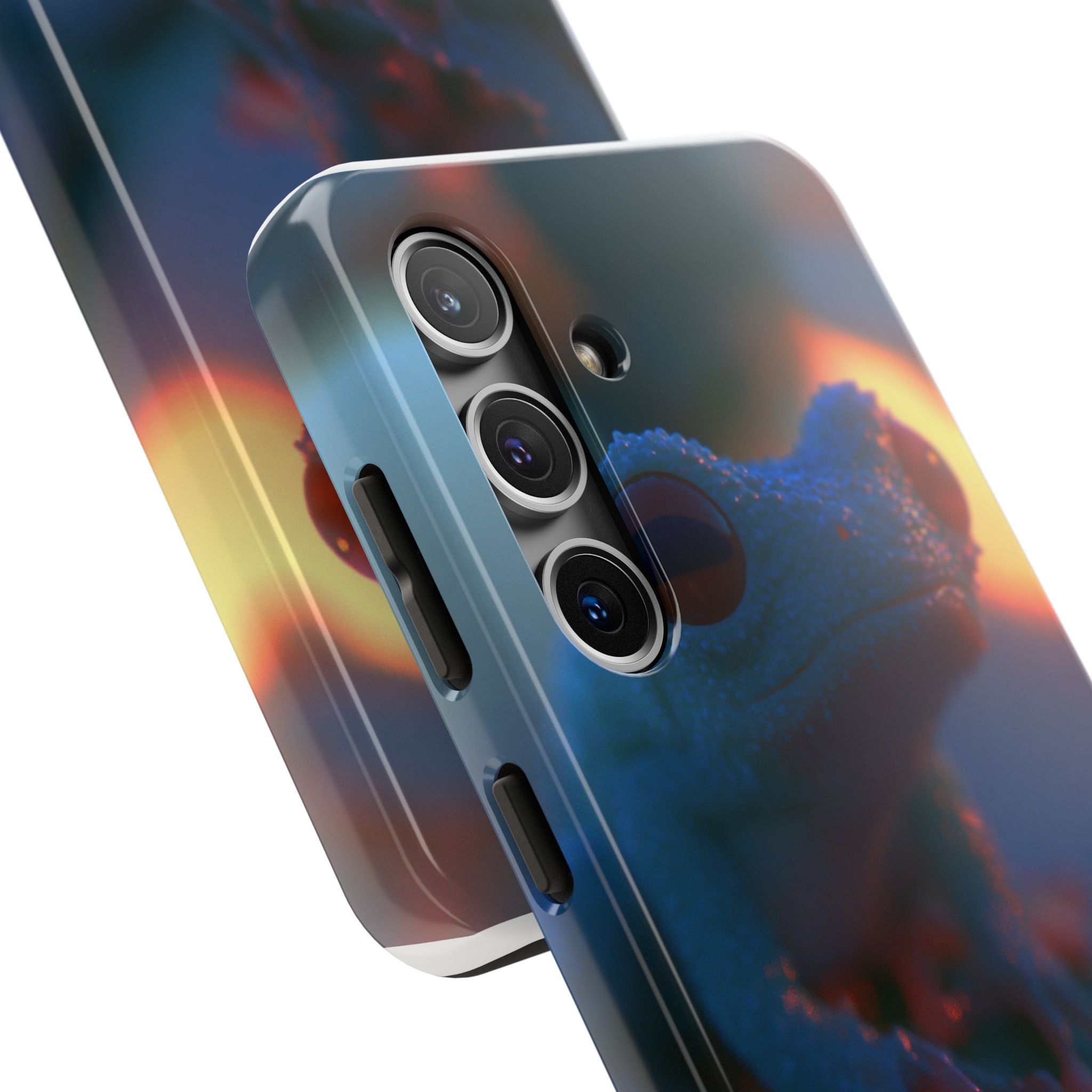 Sunset treefrog phone case