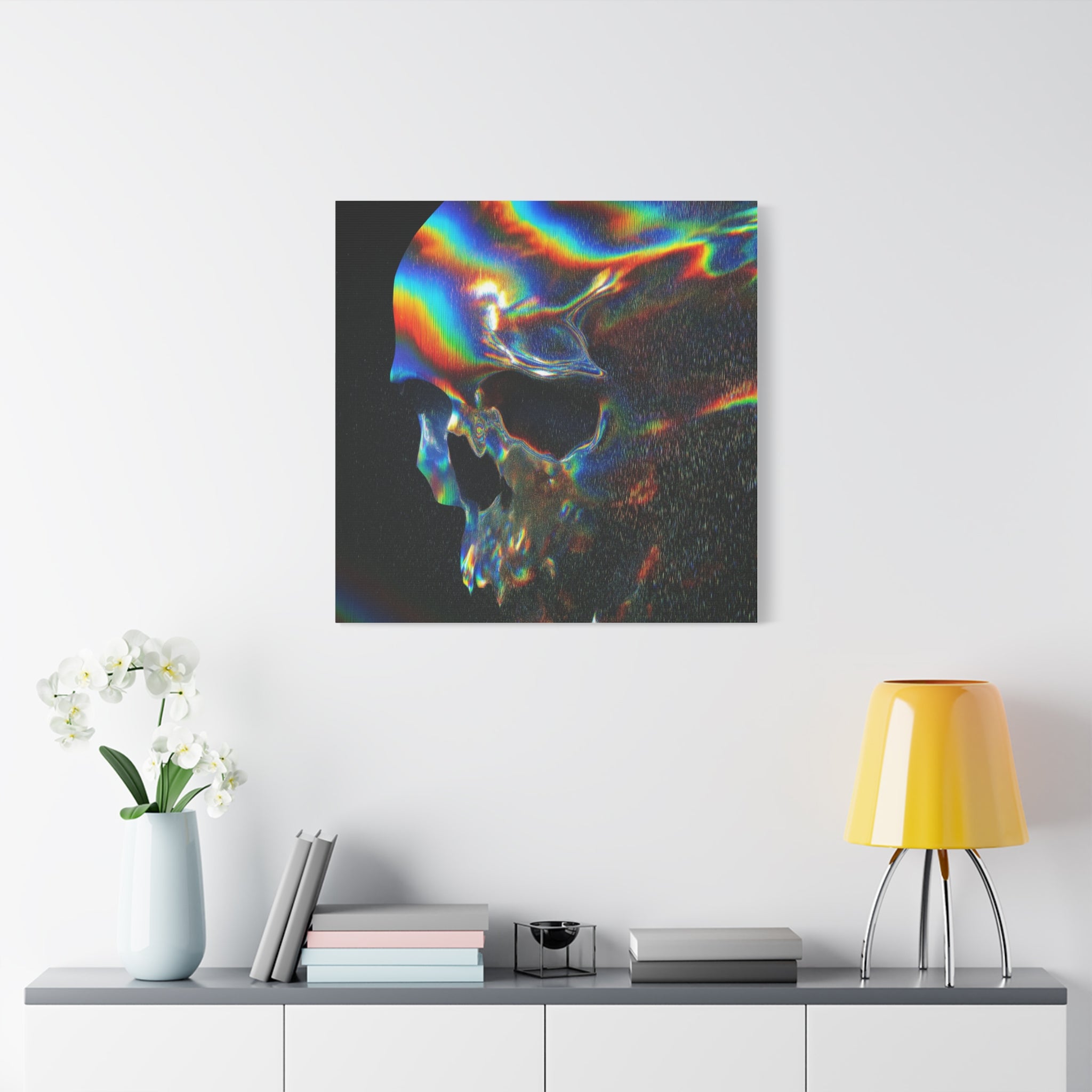 Spectrum matte canvas print