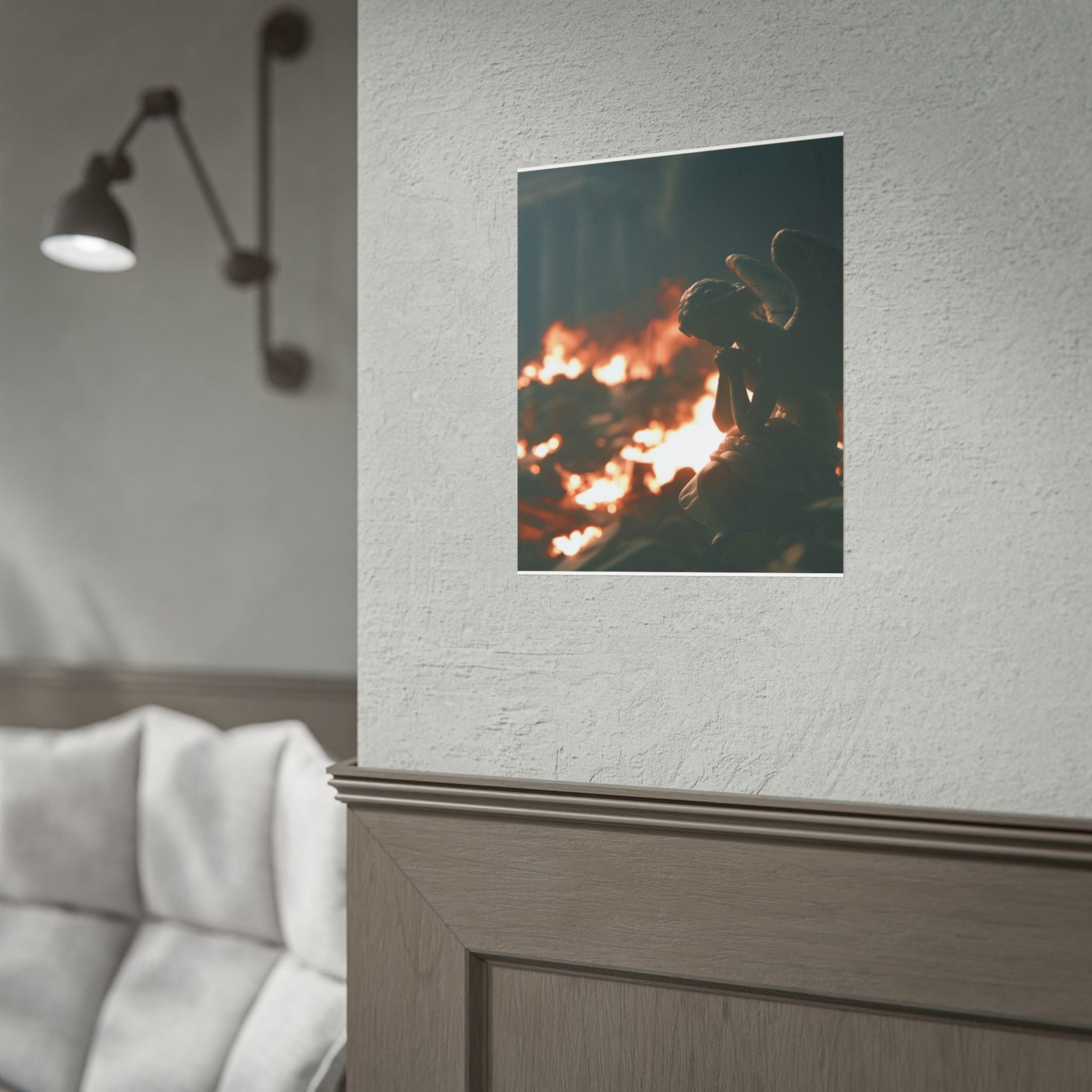 Mourning angel poster