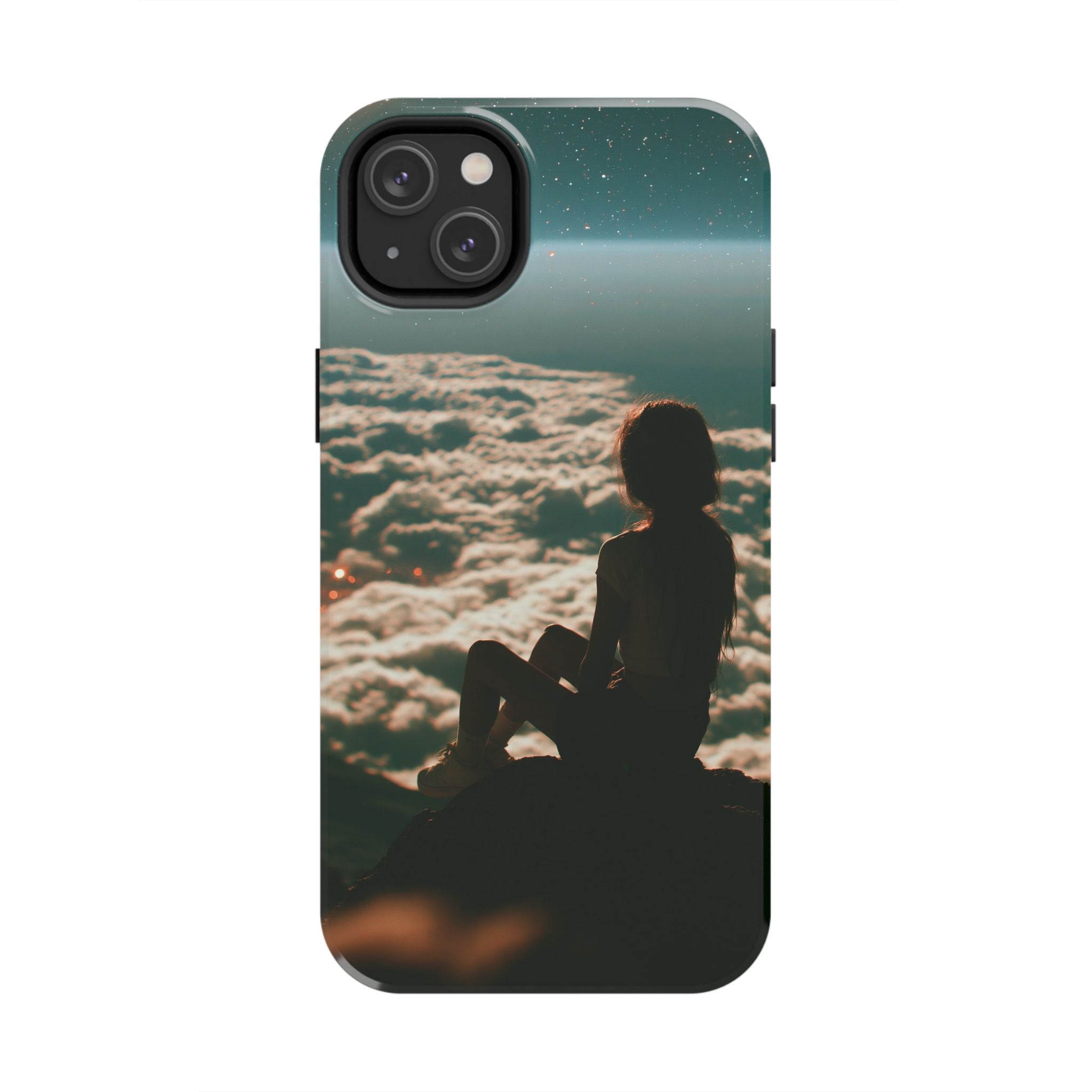 Lonely girl phone case