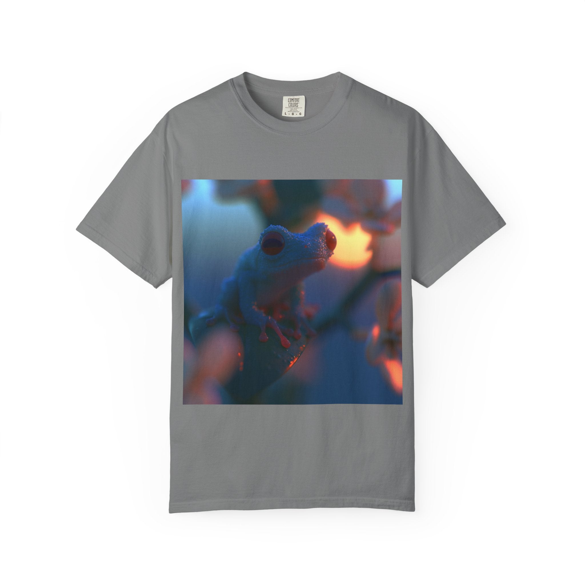 Sunset treefrog tee