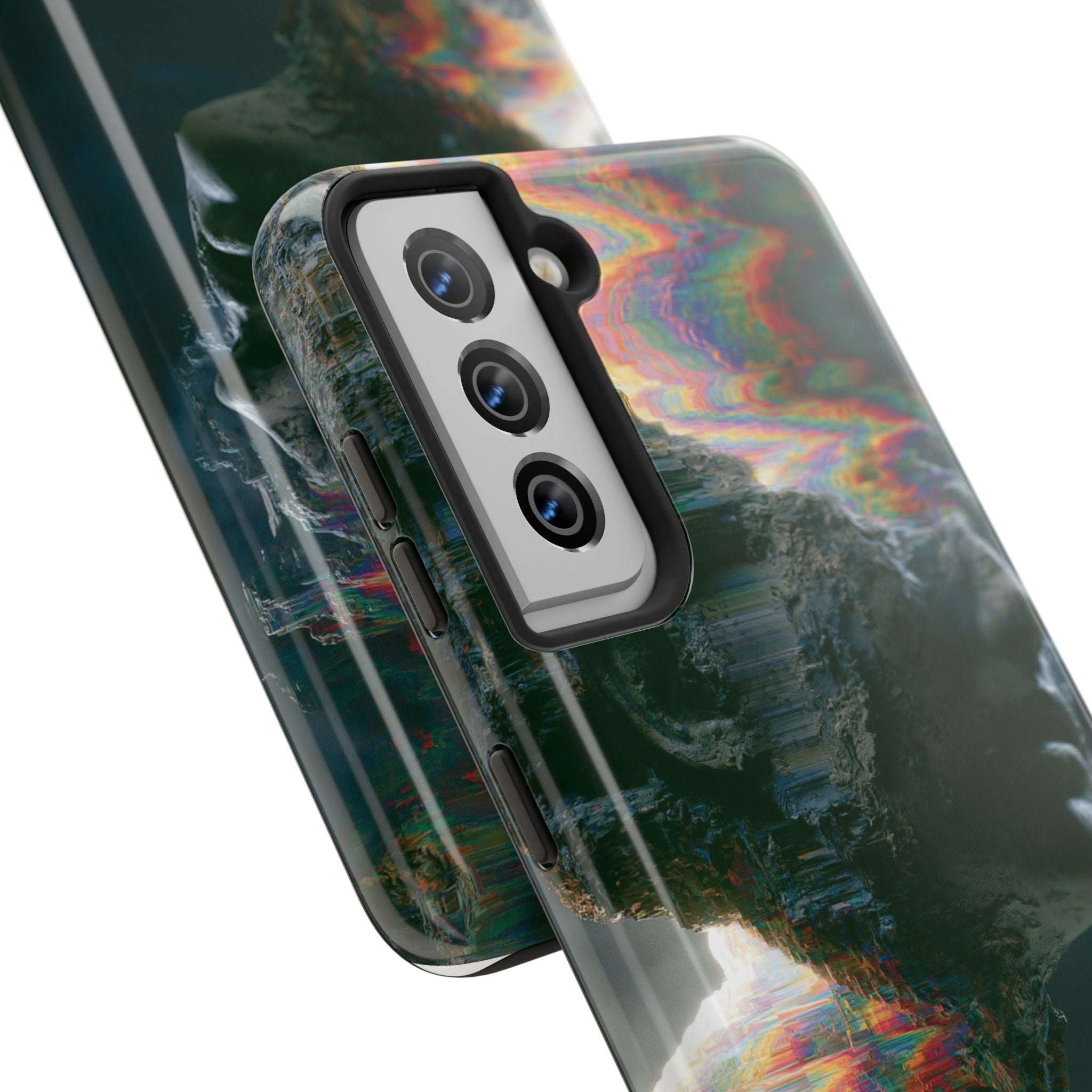 Psychedelic headache phone case
