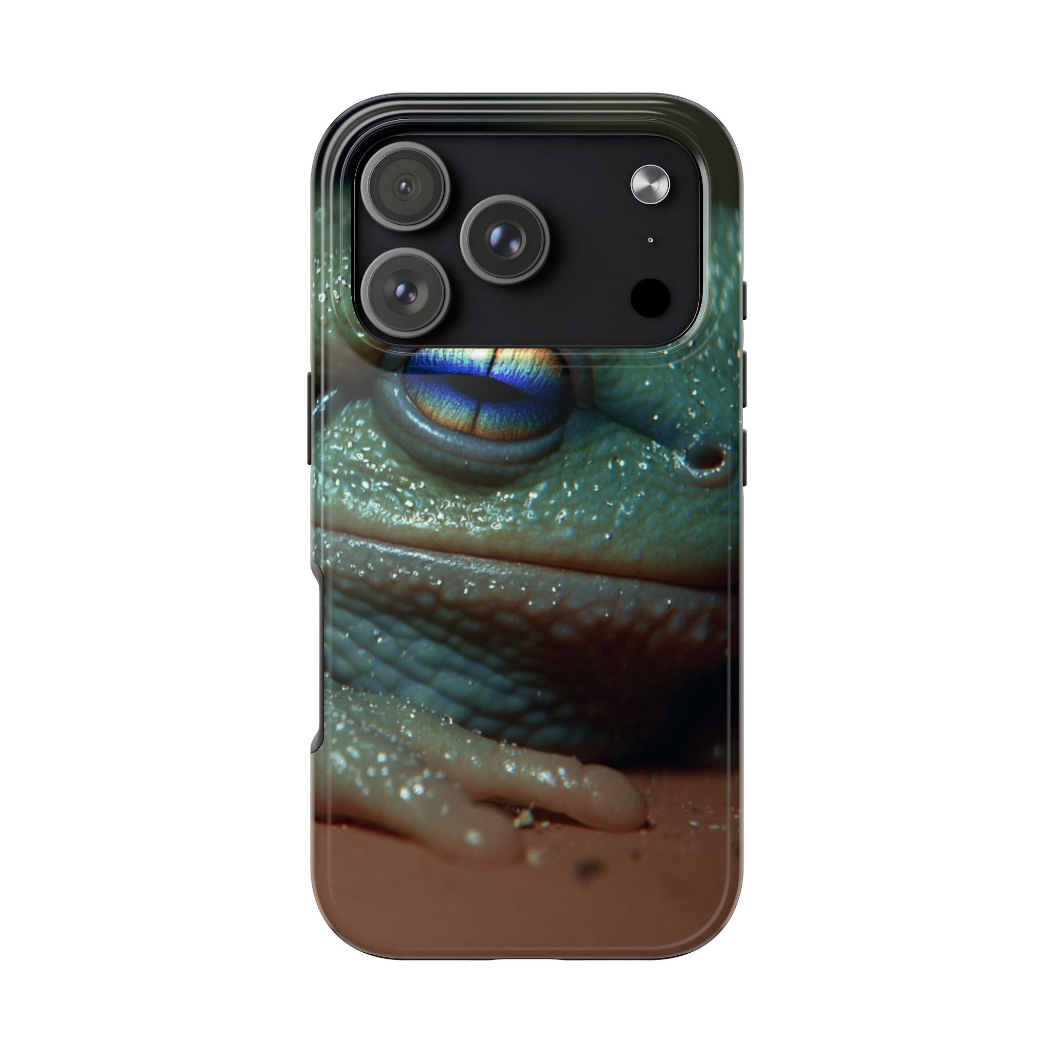 Trippy frog phone case