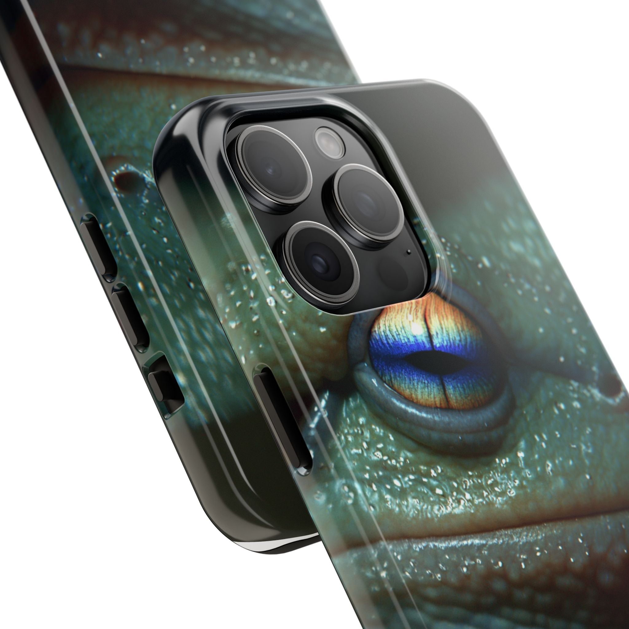 Trippy frog phone case