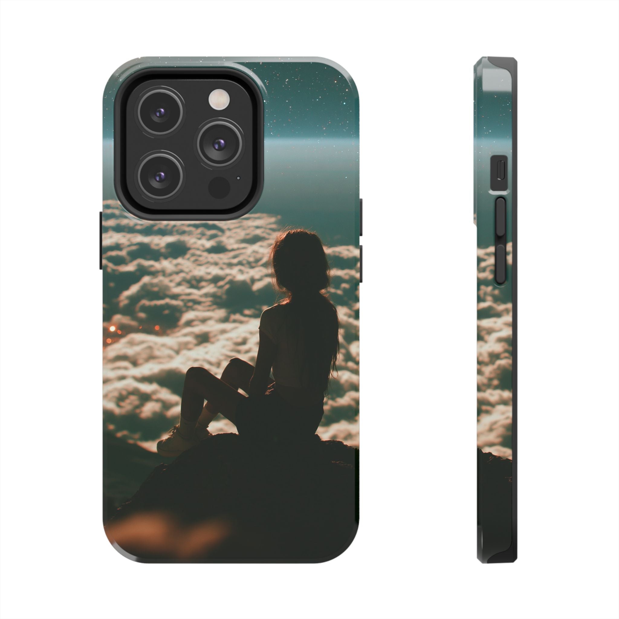 Lonely girl phone case