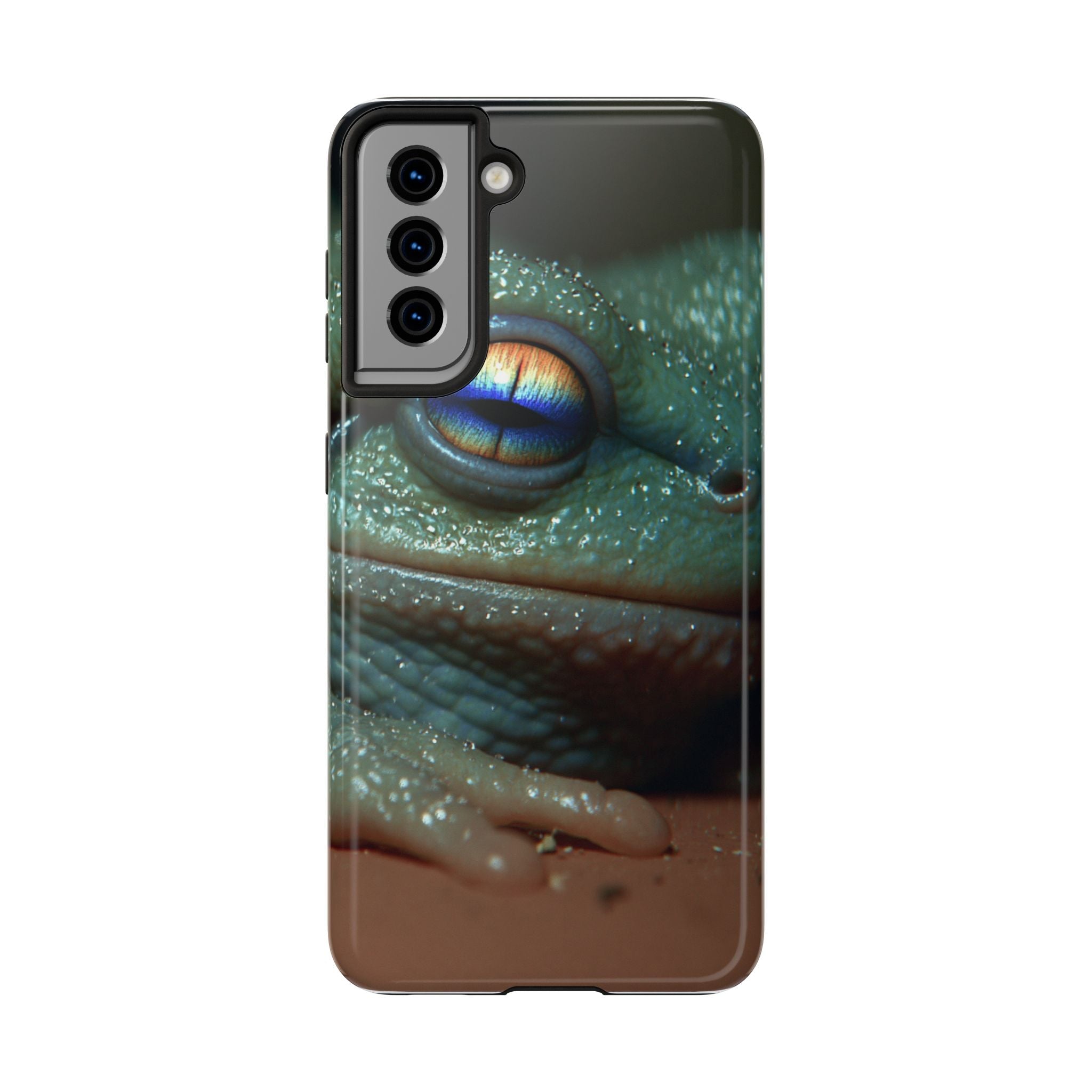 Trippy frog phone case