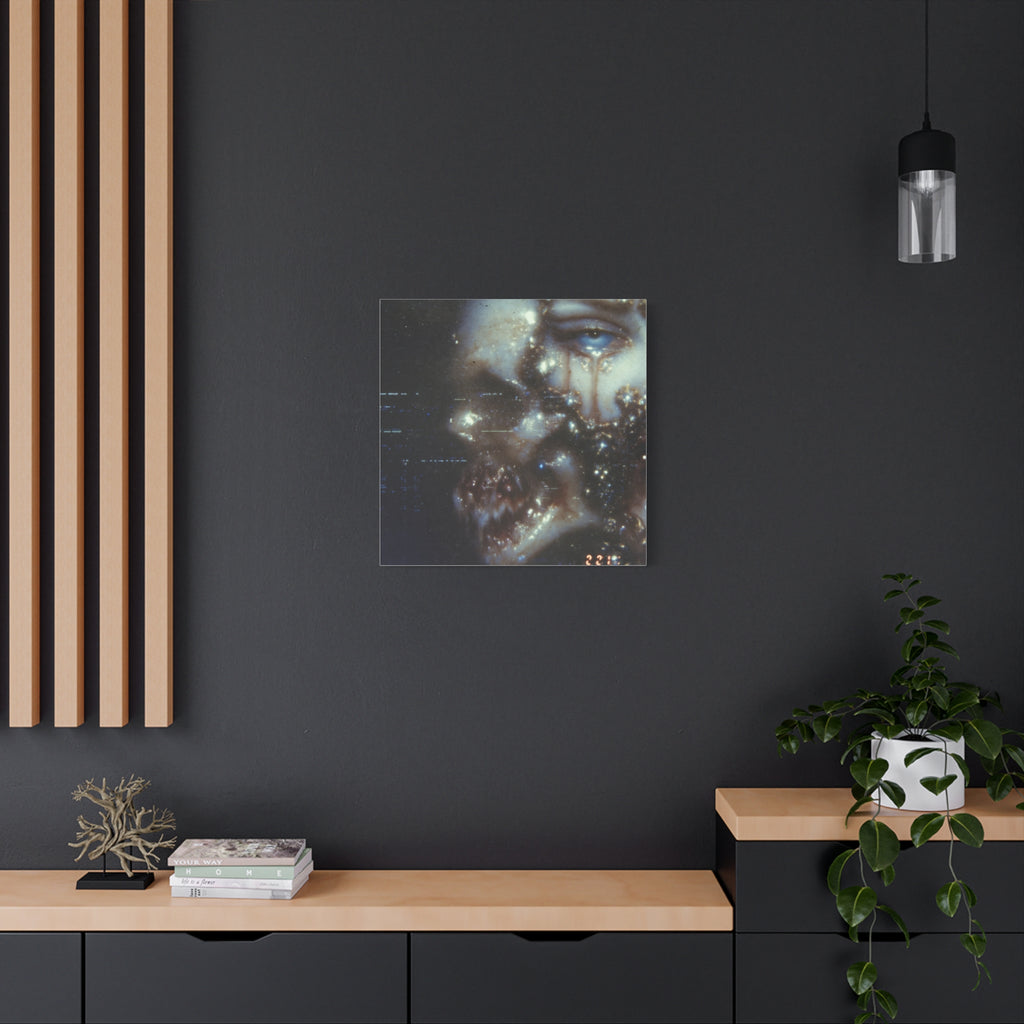 Devastation matte Canvas print